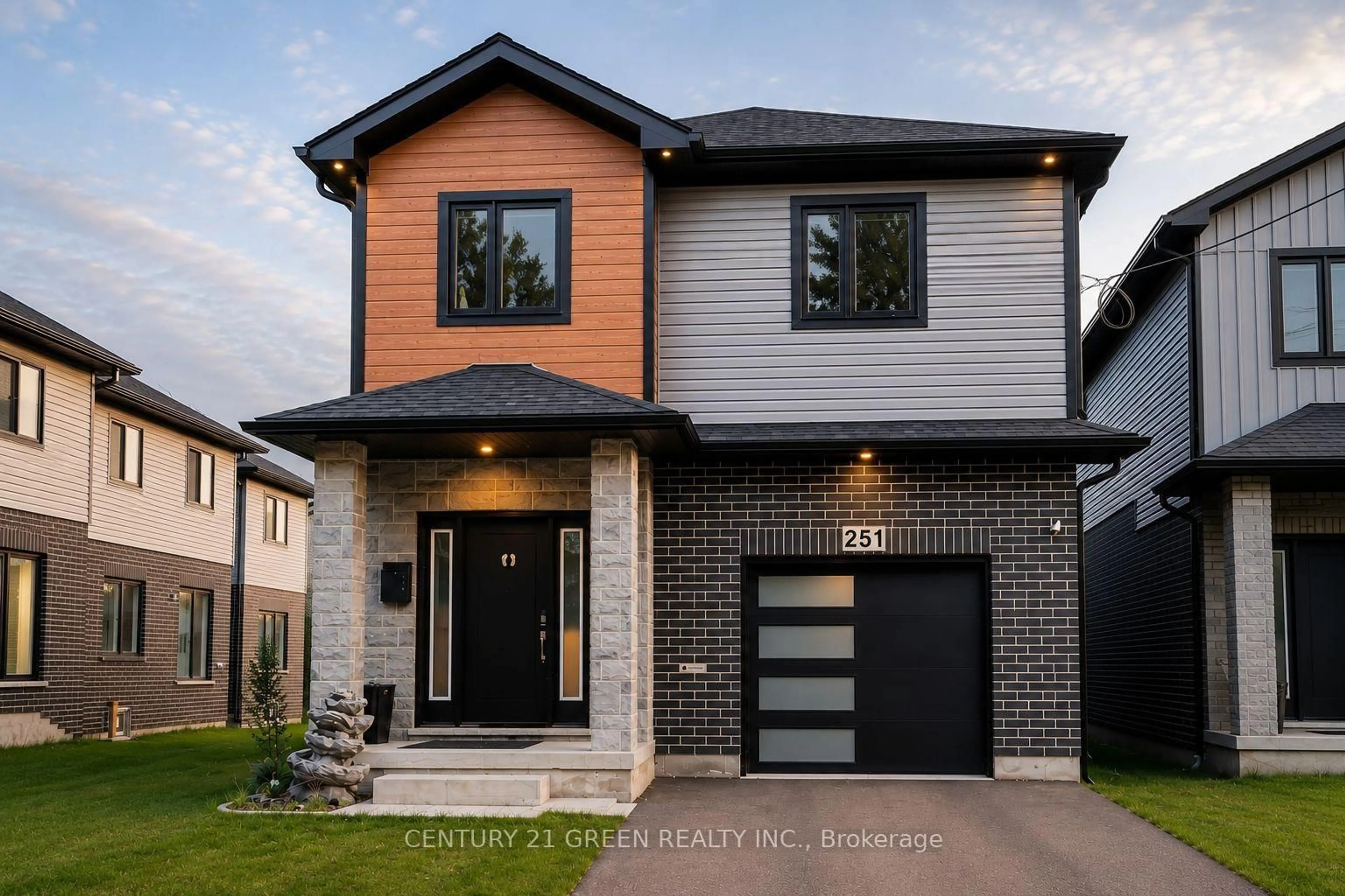Home with brick exterior material, street for 251 Clark Ave, Kitchener Ontario N2C 2A9