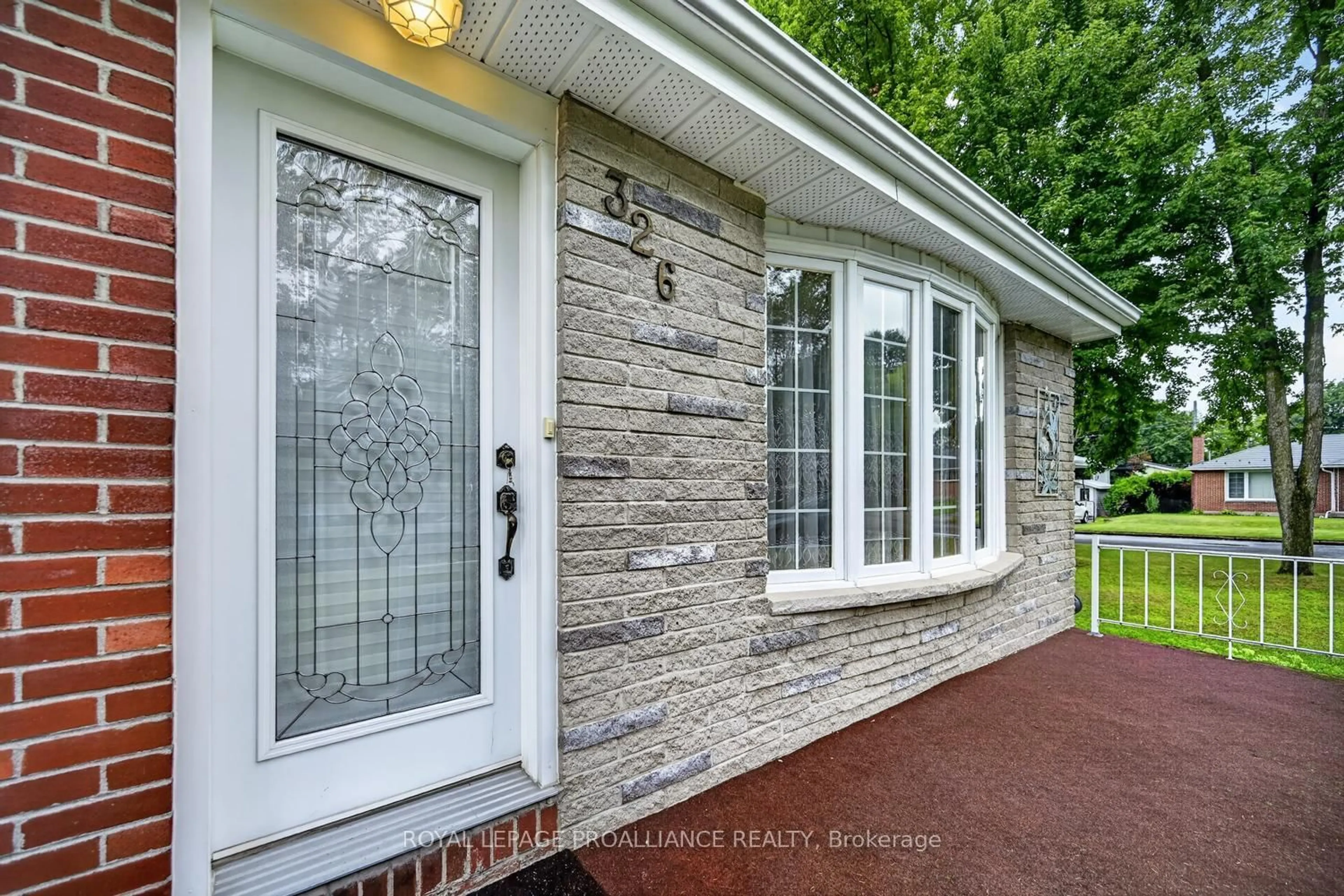 Home with brick exterior material, street for 326 McAuley Rd, Prescott Ontario K0E 1T0