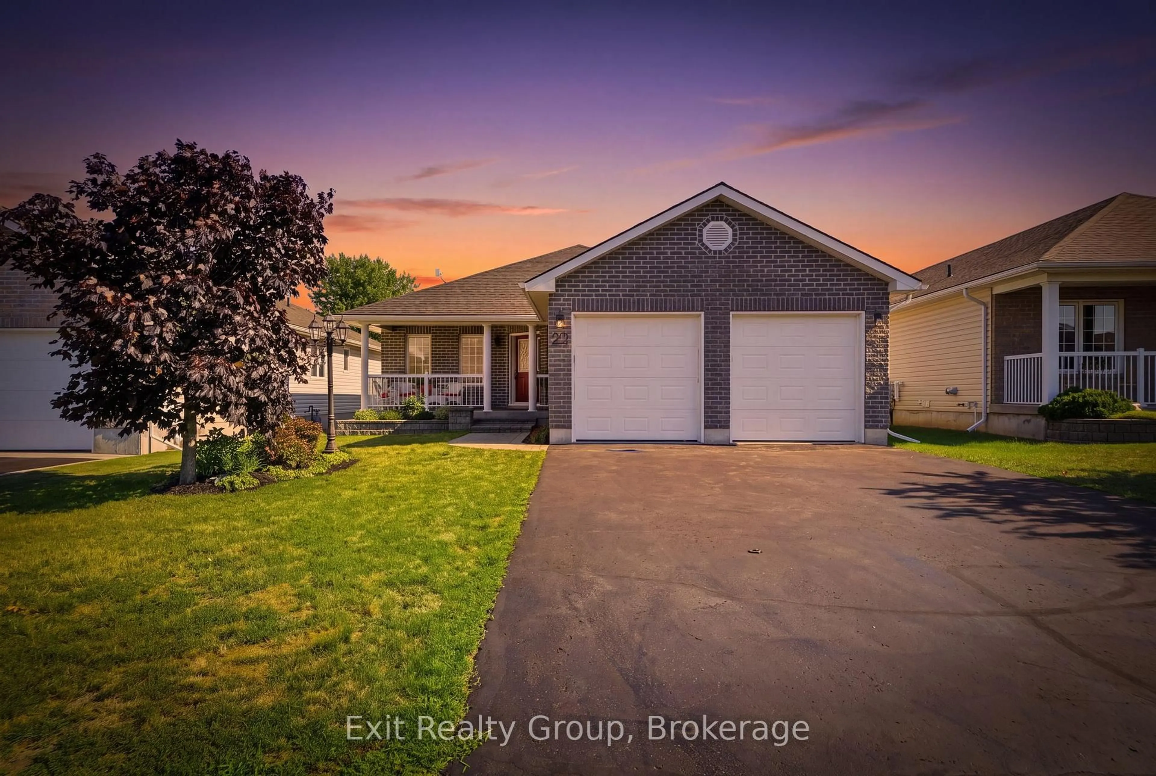 A pic from outside/outdoor area/front of a property/back of a property/a pic from drone, street for 23 Mount Grove Cres, Prince Edward County Ontario K0K 3L0