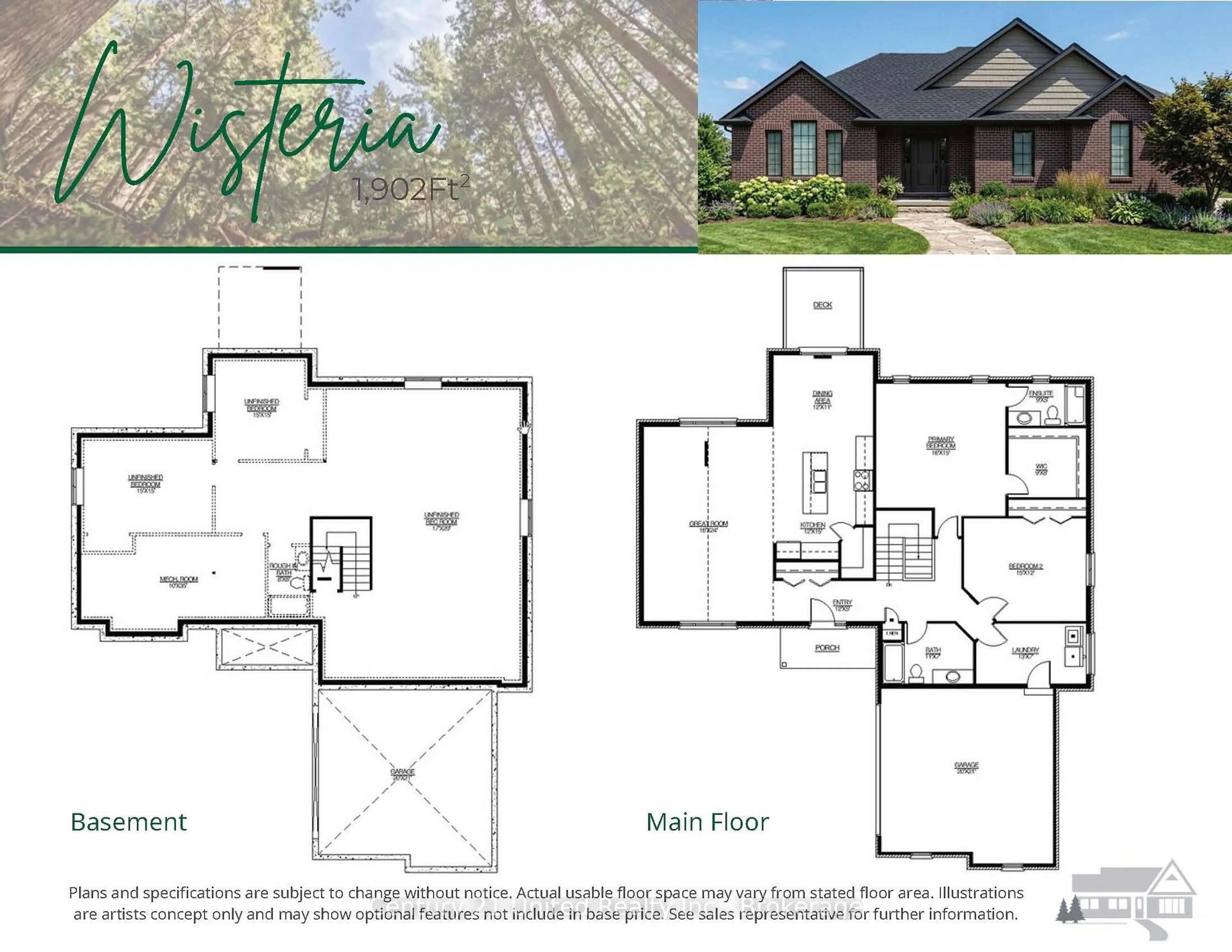 Floor plan for Lot 8 Lilac Tr, Trent Hills Ontario K0L 1Z0