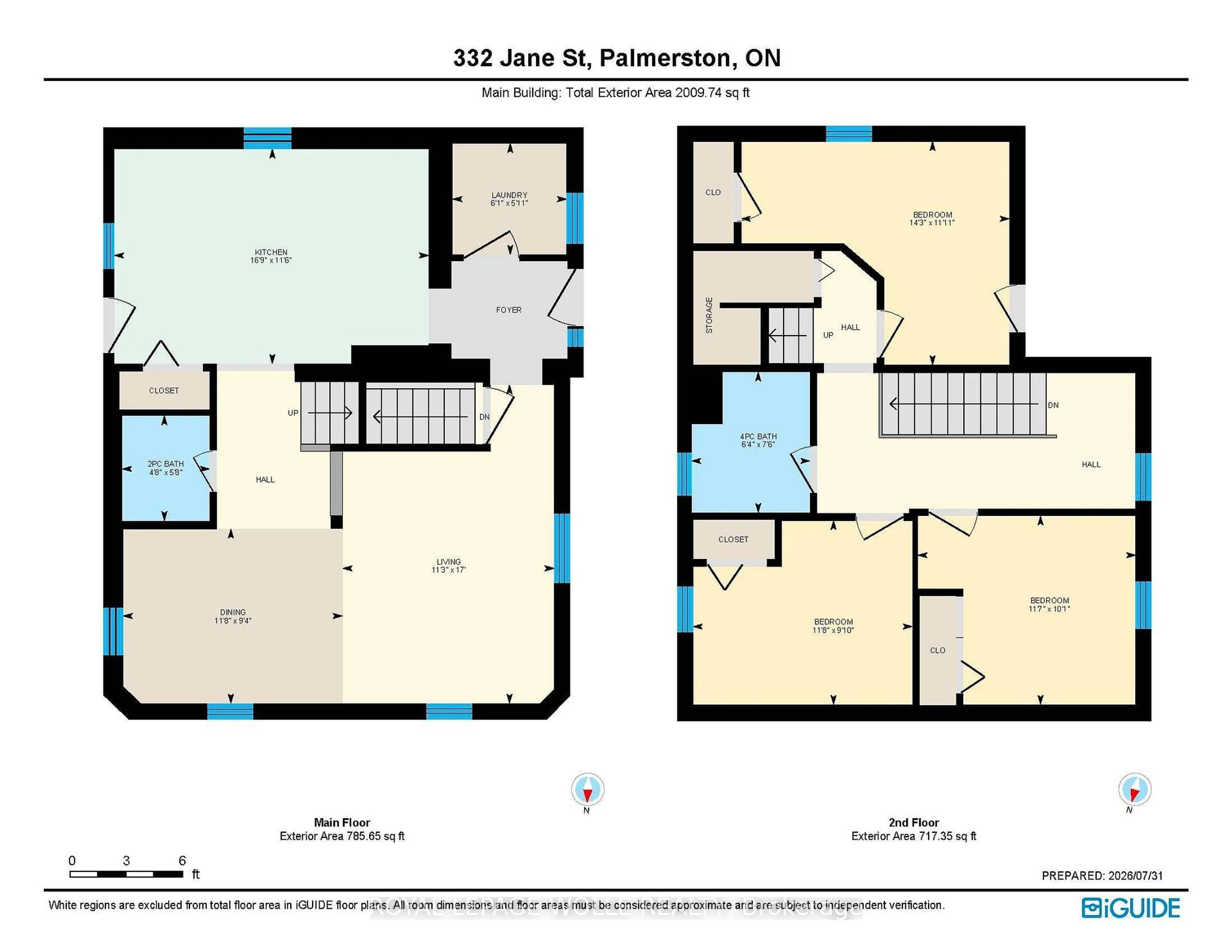 Floor plan for 332 Jane St, Minto Ontario N0G 2P0