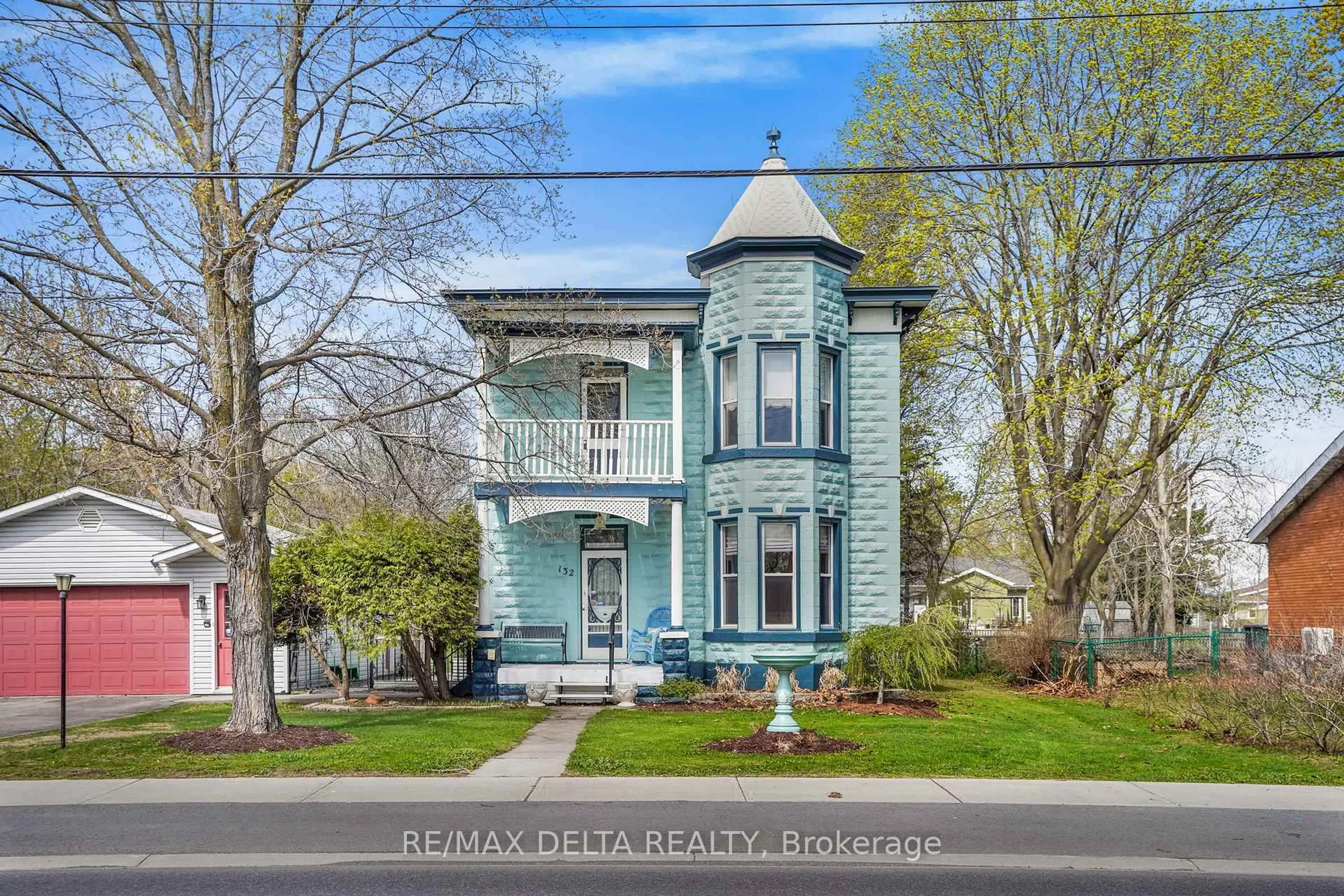 Home with brick exterior material, street for 132 High St, Champlain Ontario K0B 1R0