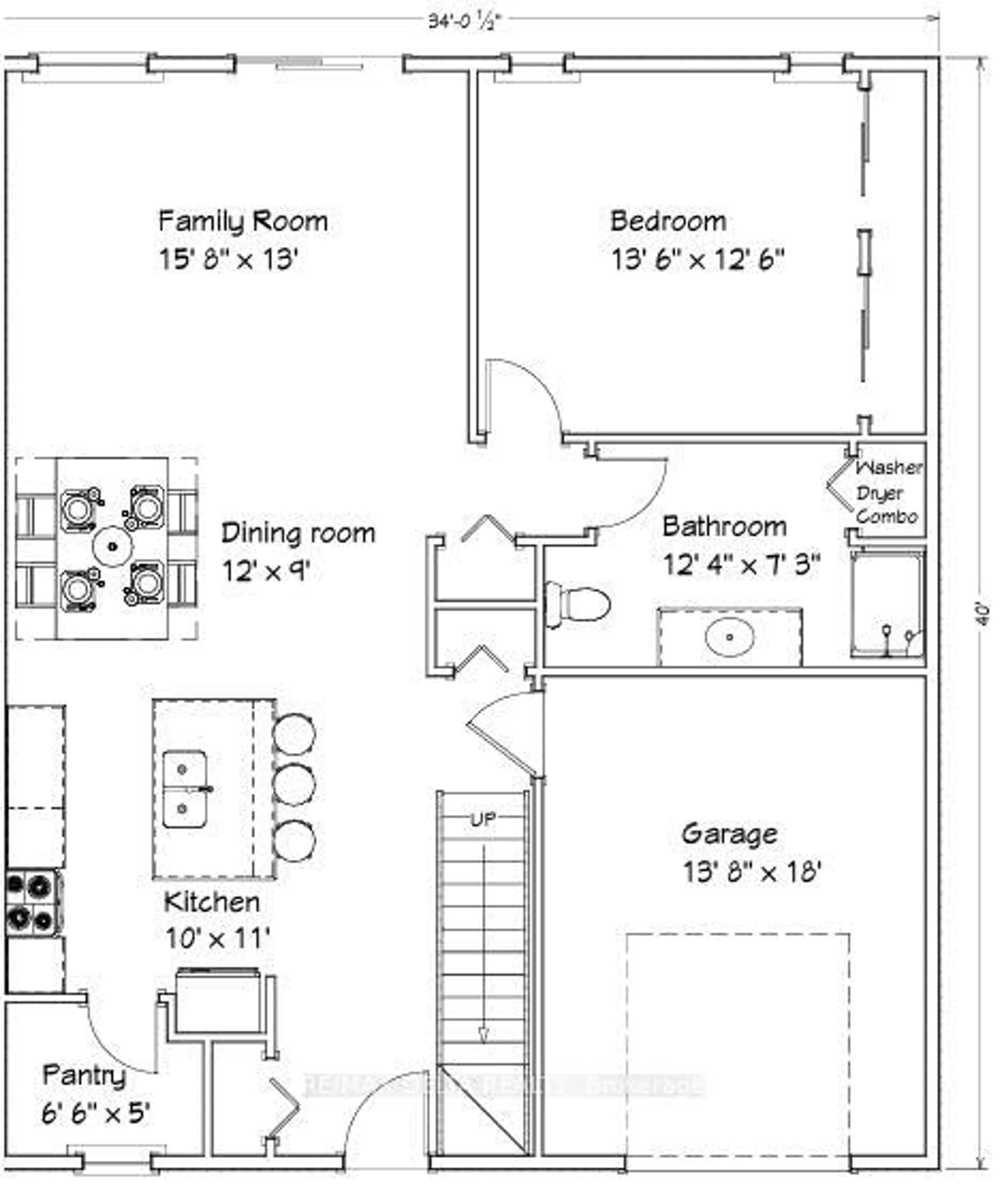 Floor plan for 120 Mill St, Champlain Ontario K0B 1R0
