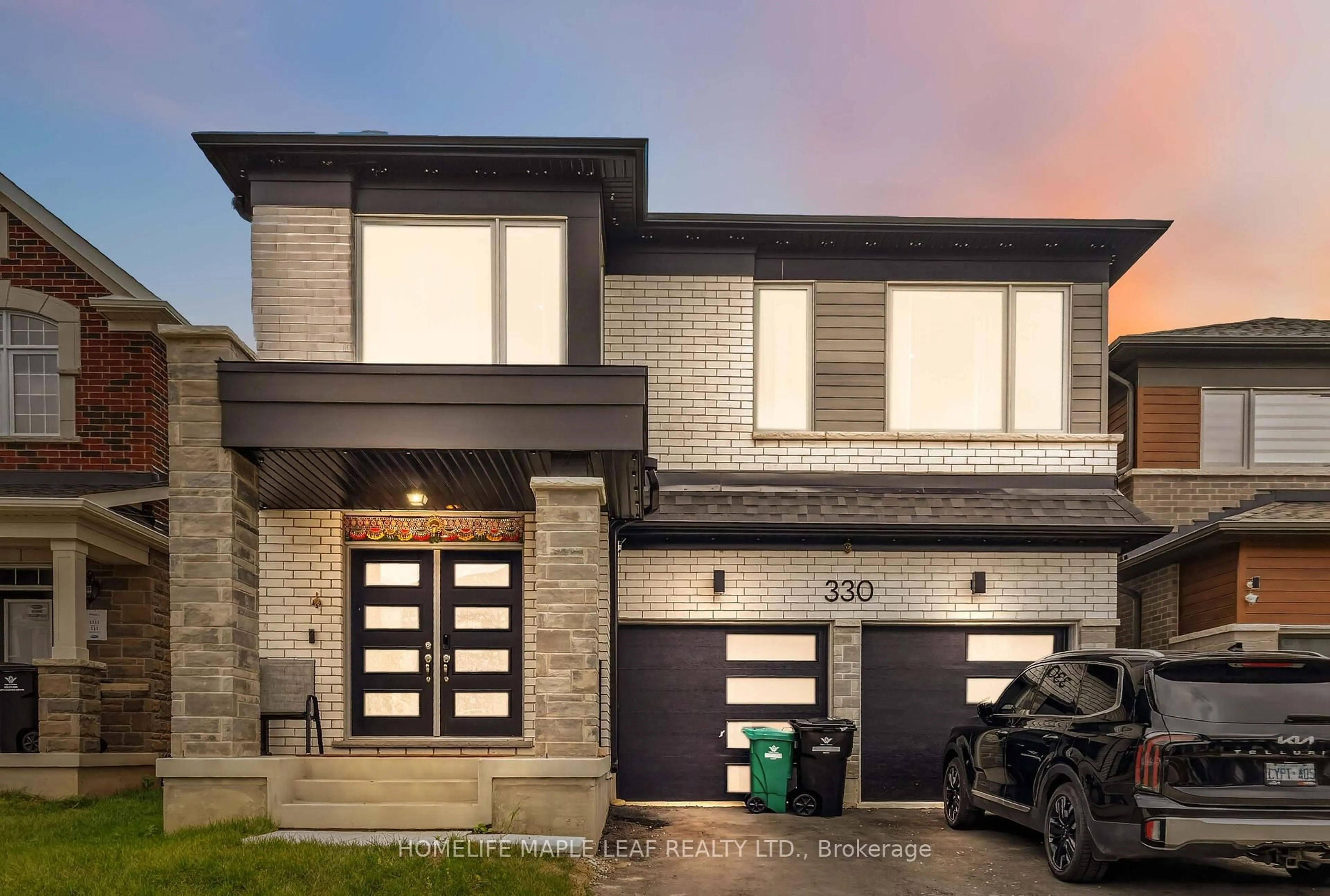 Home with brick exterior material, street for 330 Millstone St, Kitchener Ontario N2R 0S9