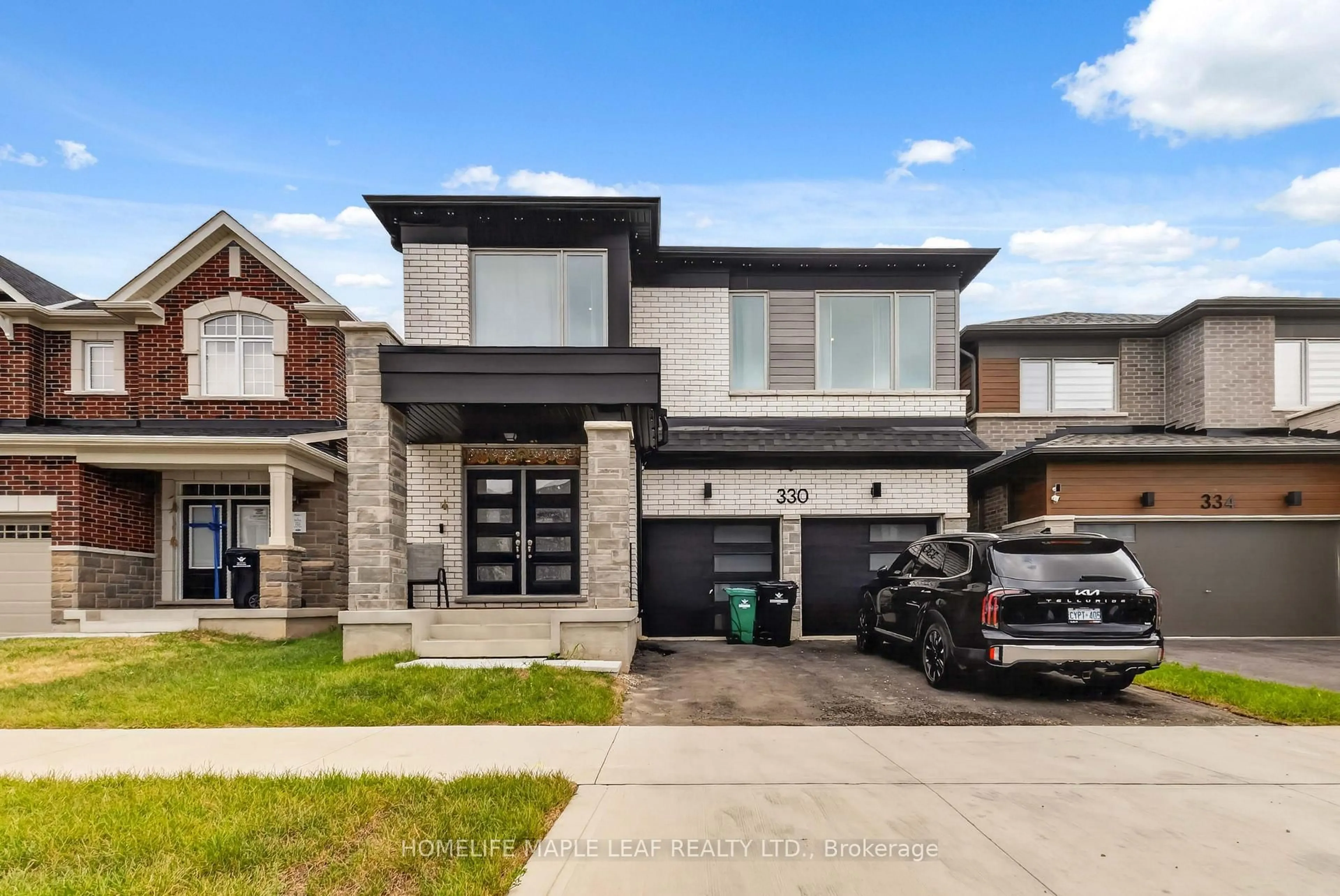 Home with brick exterior material, street for 330 Millstone St, Kitchener Ontario N2R 0S9