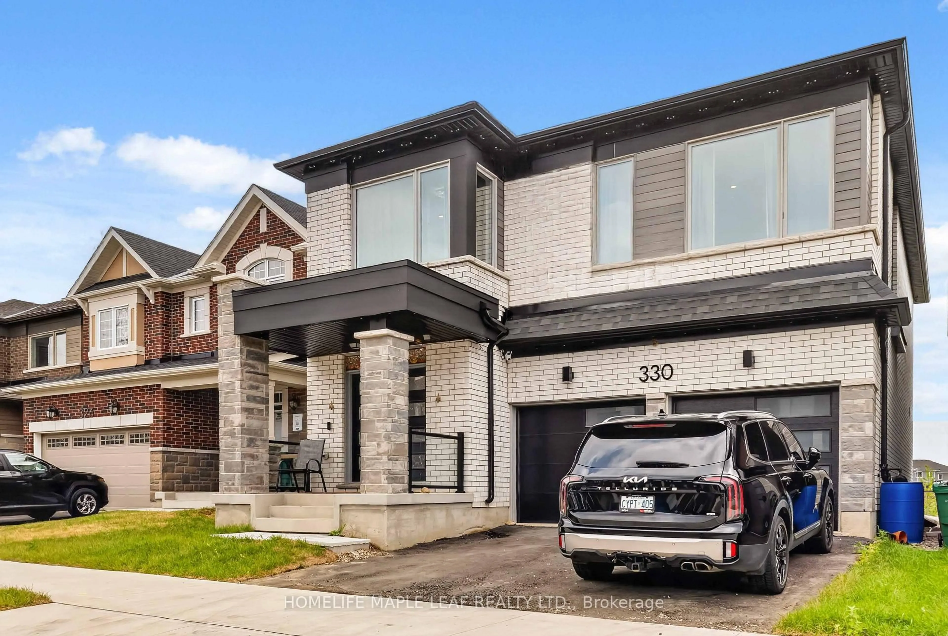 Home with brick exterior material, street for 330 Millstone St, Kitchener Ontario N2R 0S9