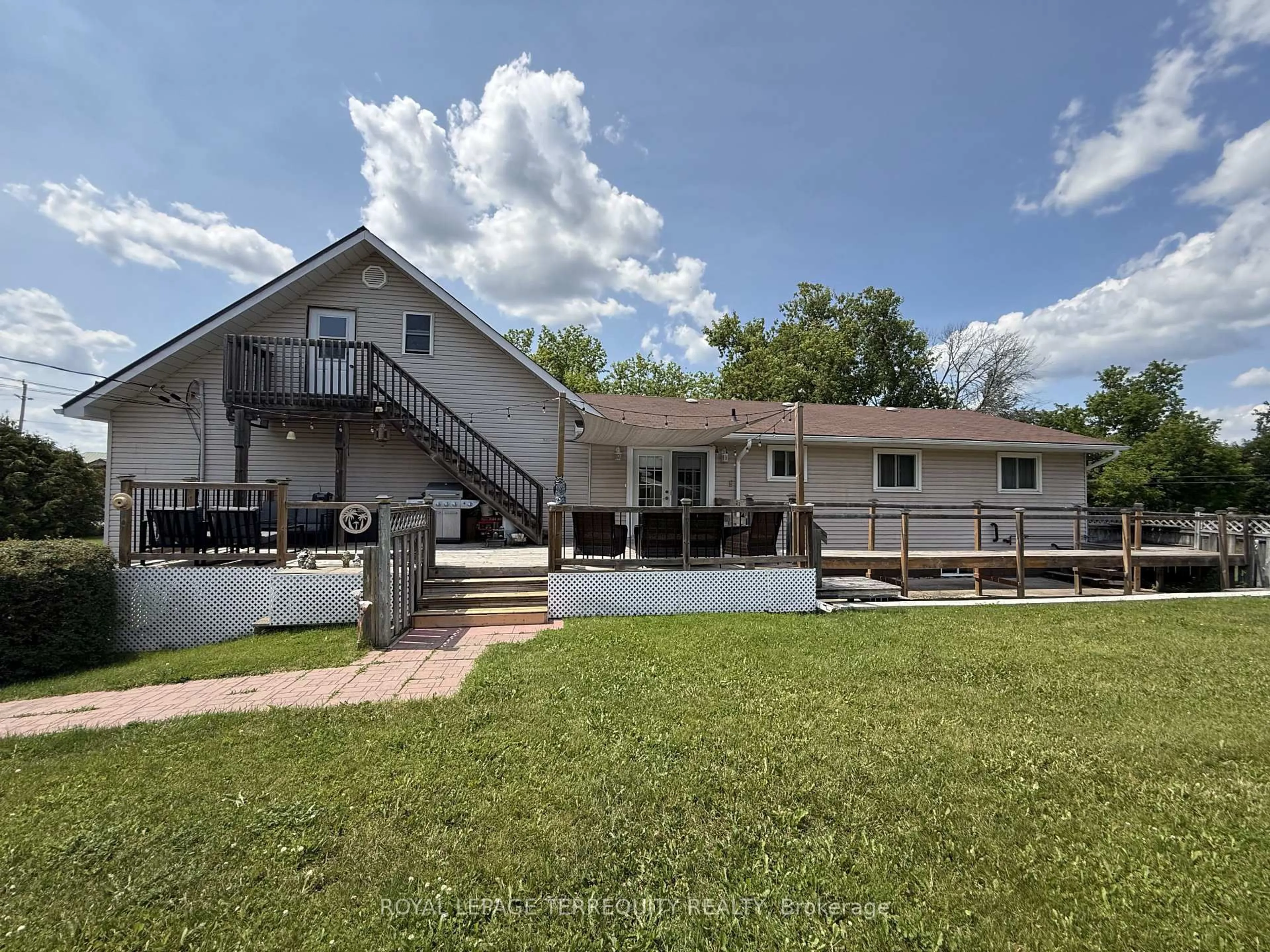 A pic from outside/outdoor area/front of a property/back of a property/a pic from drone, water/lake/river/ocean view for 471 County Rd 38, Trent Hills Ontario K0L 1L0