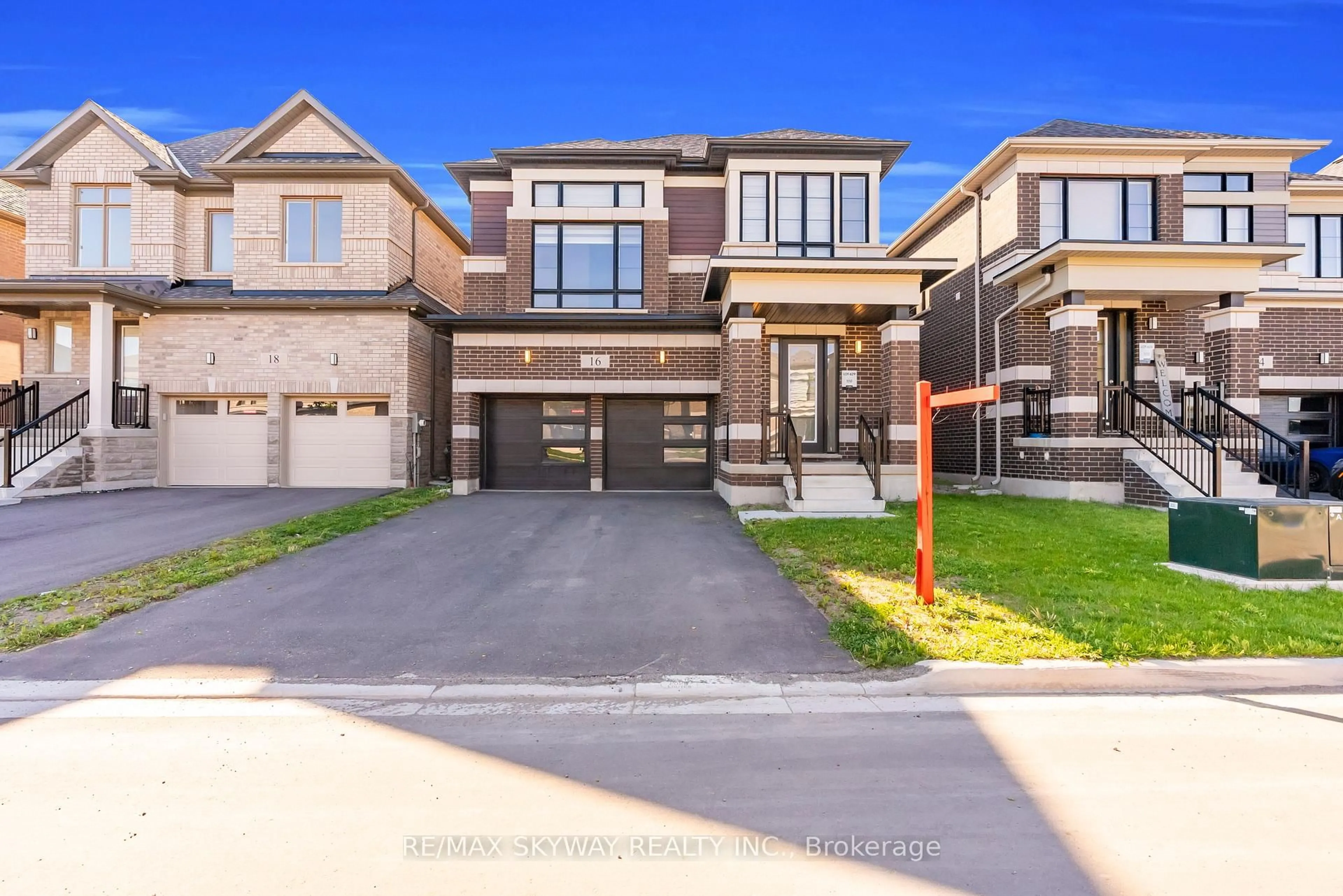 Home with brick exterior material, street for 16 Tyler Ave, Erin Ontario N0B 1T0