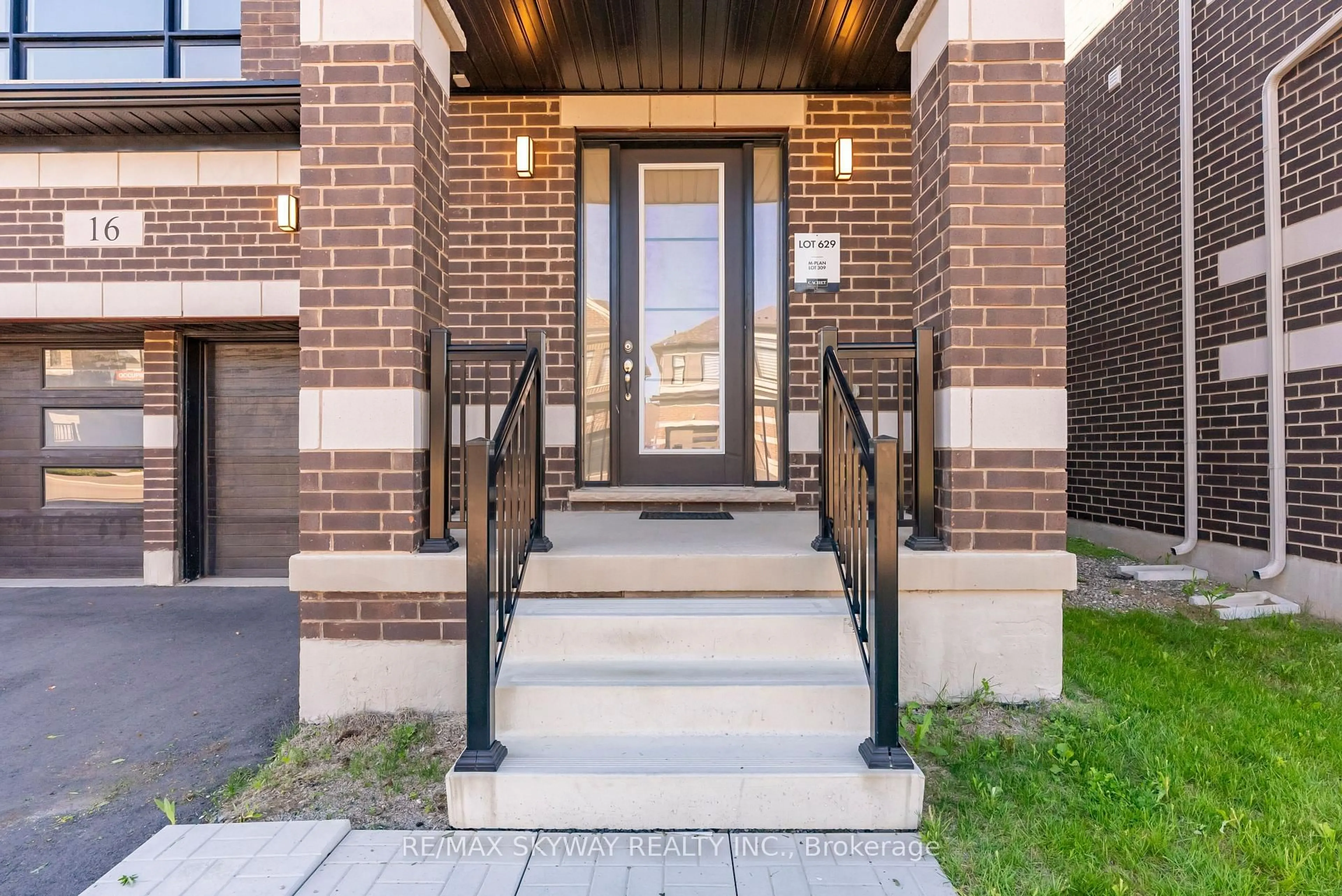 Home with brick exterior material, street for 16 Tyler Ave, Erin Ontario N0B 1T0
