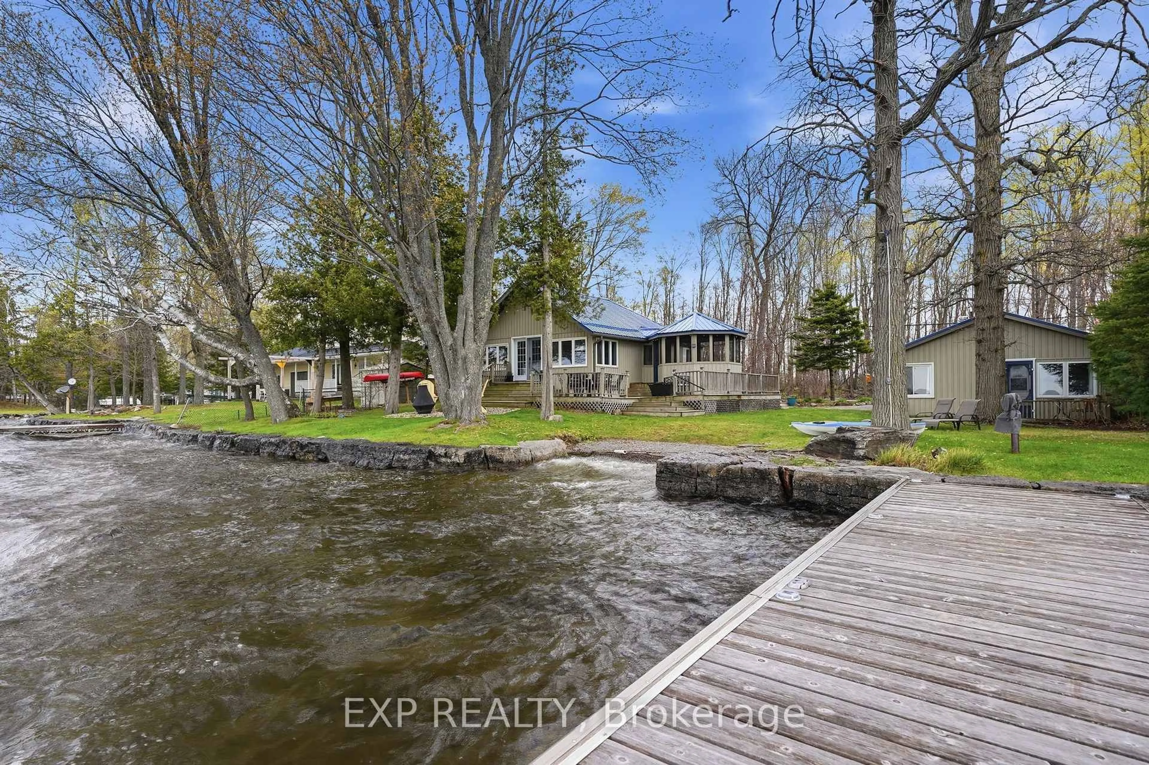 A pic from outside/outdoor area/front of a property/back of a property/a pic from drone, water/lake/river/ocean view for 29 Fire Route 44 Rte, Havelock-Belmont-Methuen Ontario K0L 1Z0