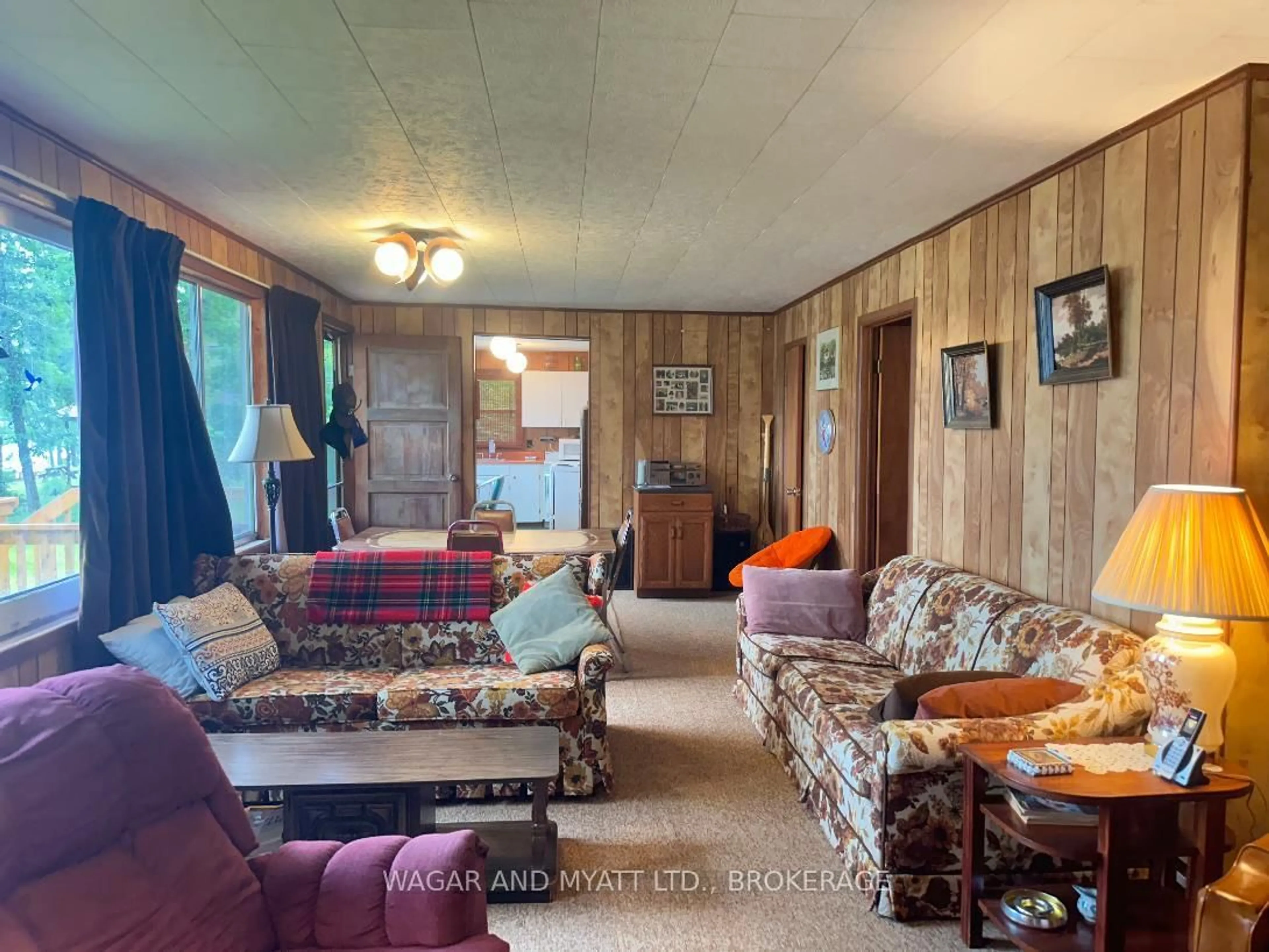 Living room with furniture, unknown for 186 SHELDRAKE LAKE Rd, Cloyne Ontario K0H 1K0