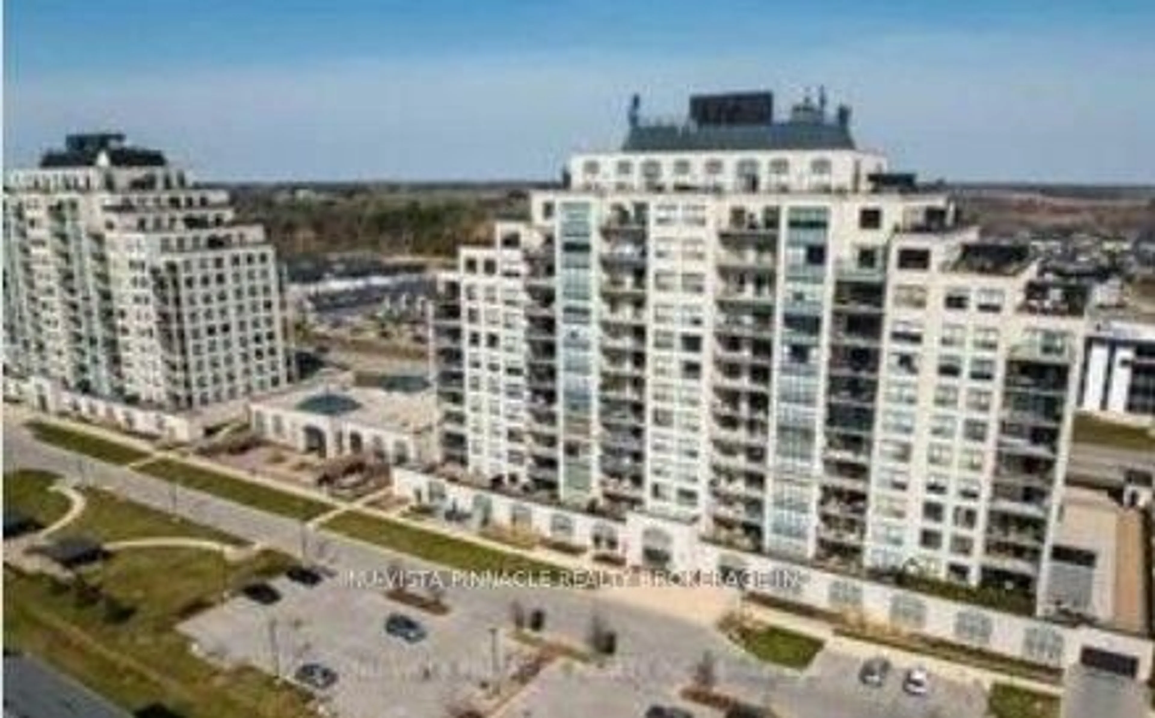 A pic from outside/outdoor area/front of a property/back of a property/a pic from drone, city buildings view from balcony for 240 Villagewalk Blvd #813, London North Ontario N6G 0P6