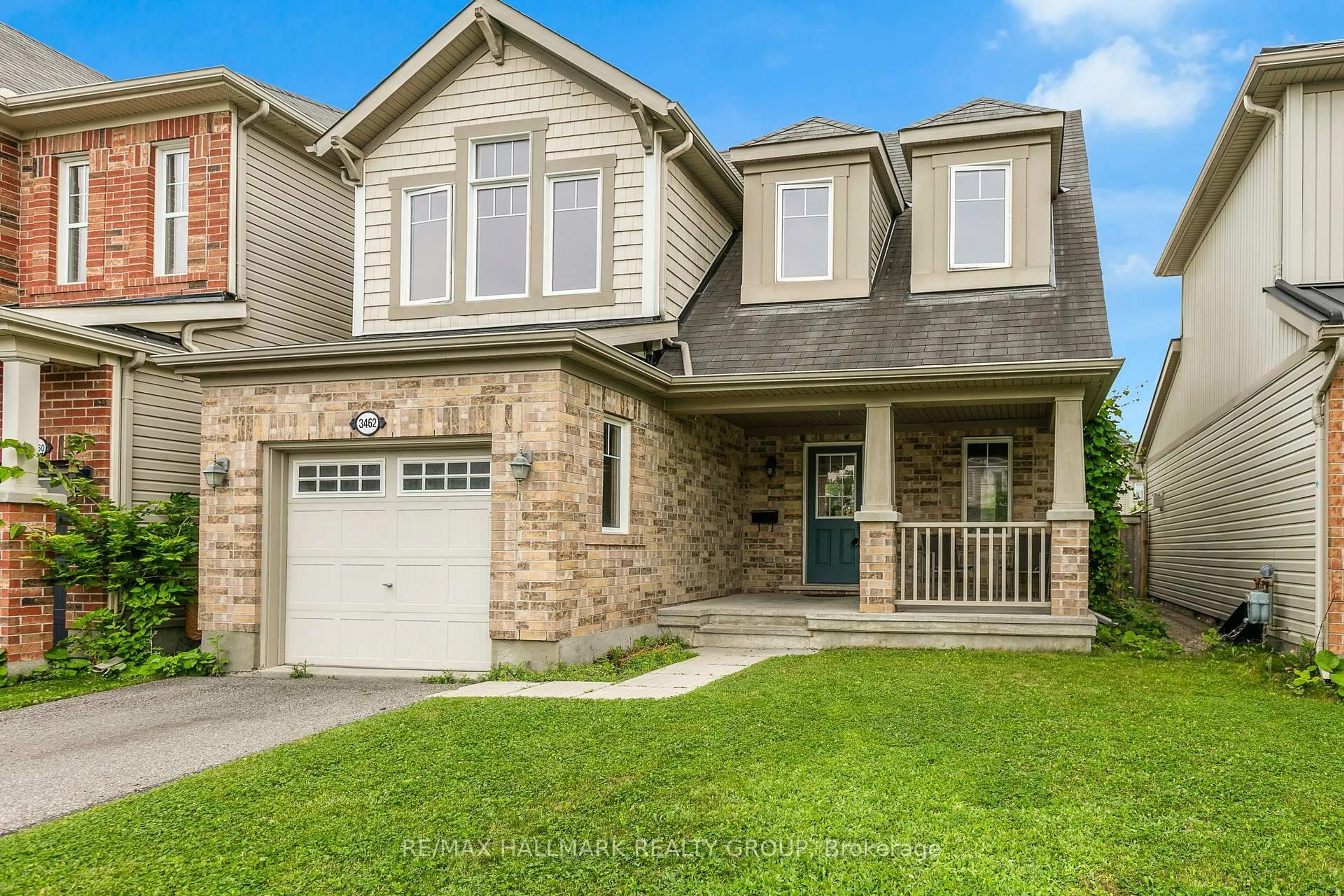 Home with brick exterior material, street for 3462 River Run Ave, Ottawa Ontario K2J 0R8