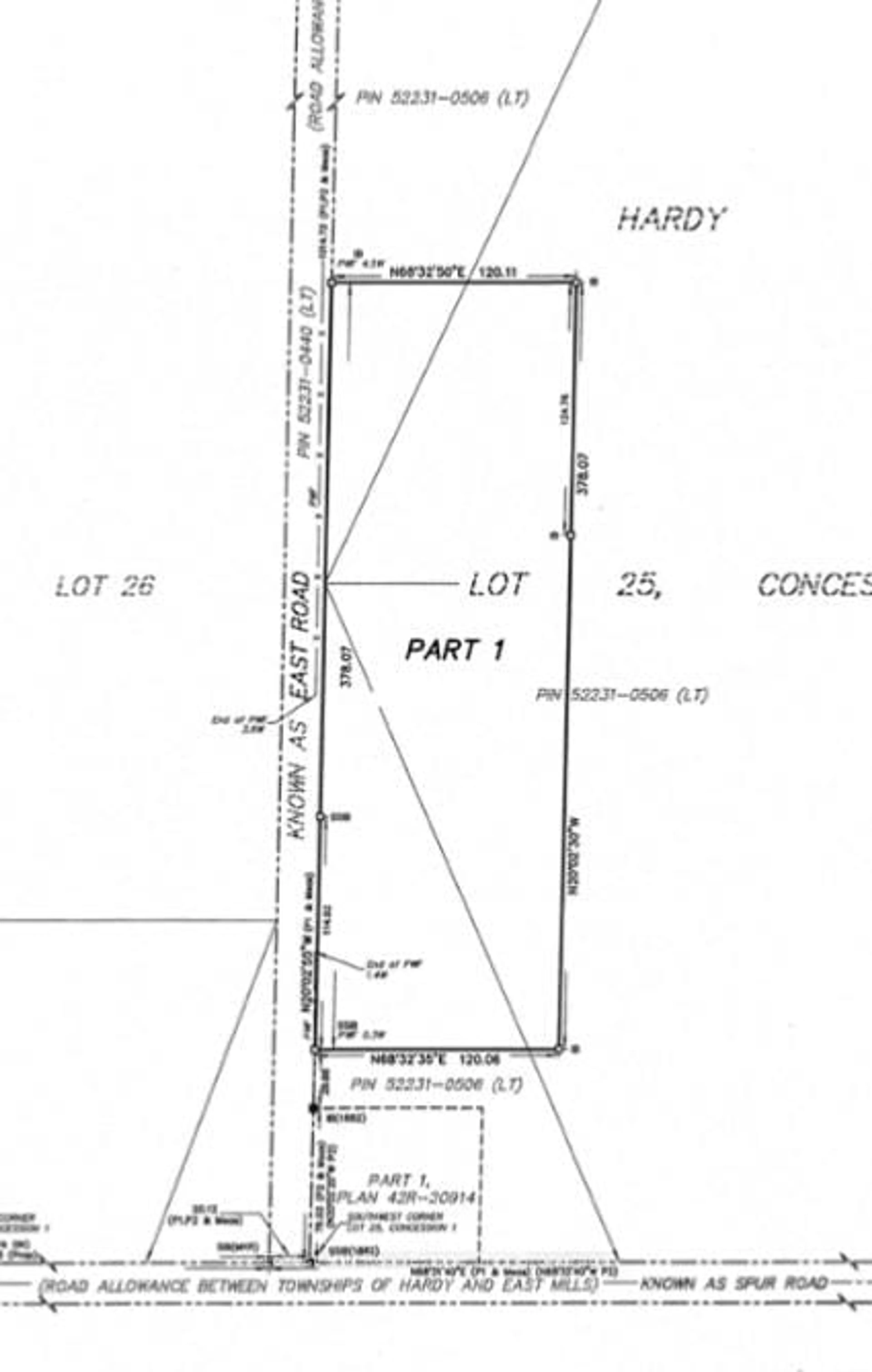 Floor plan for 832 East Rd, Parry Sound Remote Area Ontario P0H 1S0