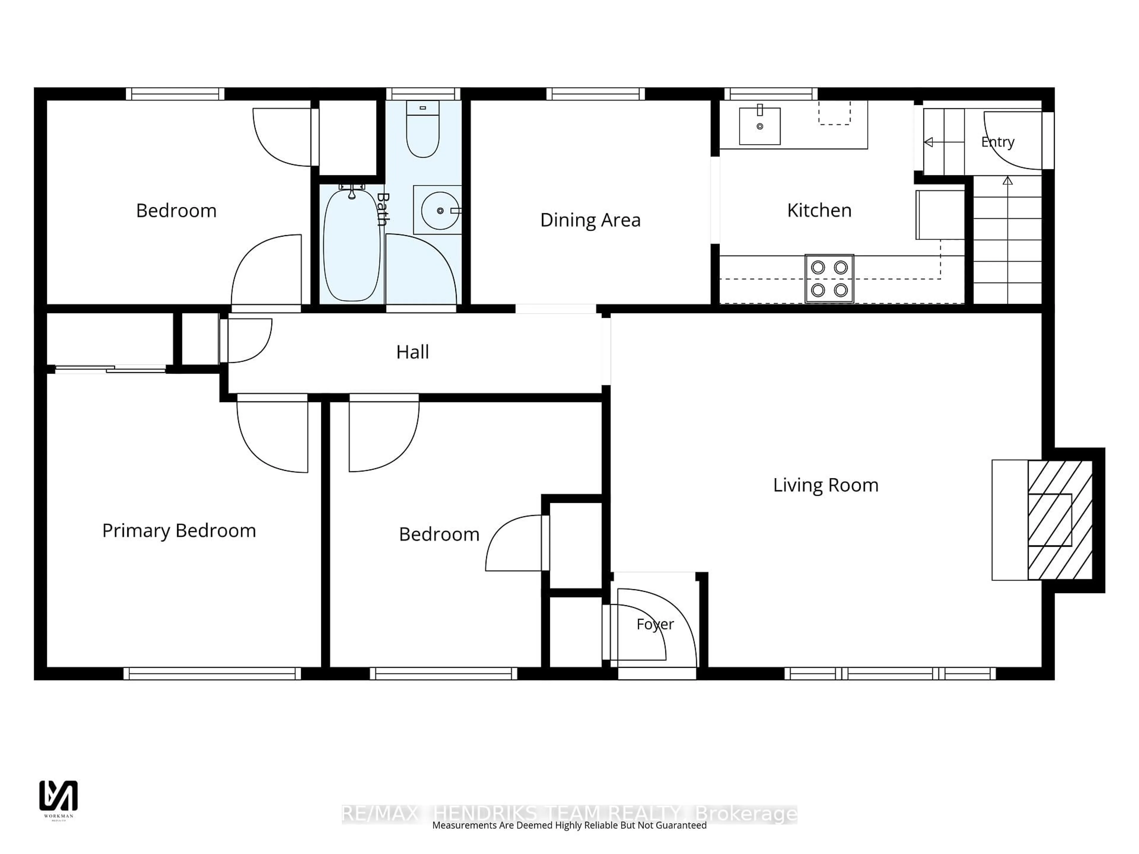Floor plan for 33 Nickerson Ave, St. Catharines Ontario L2N 3M5