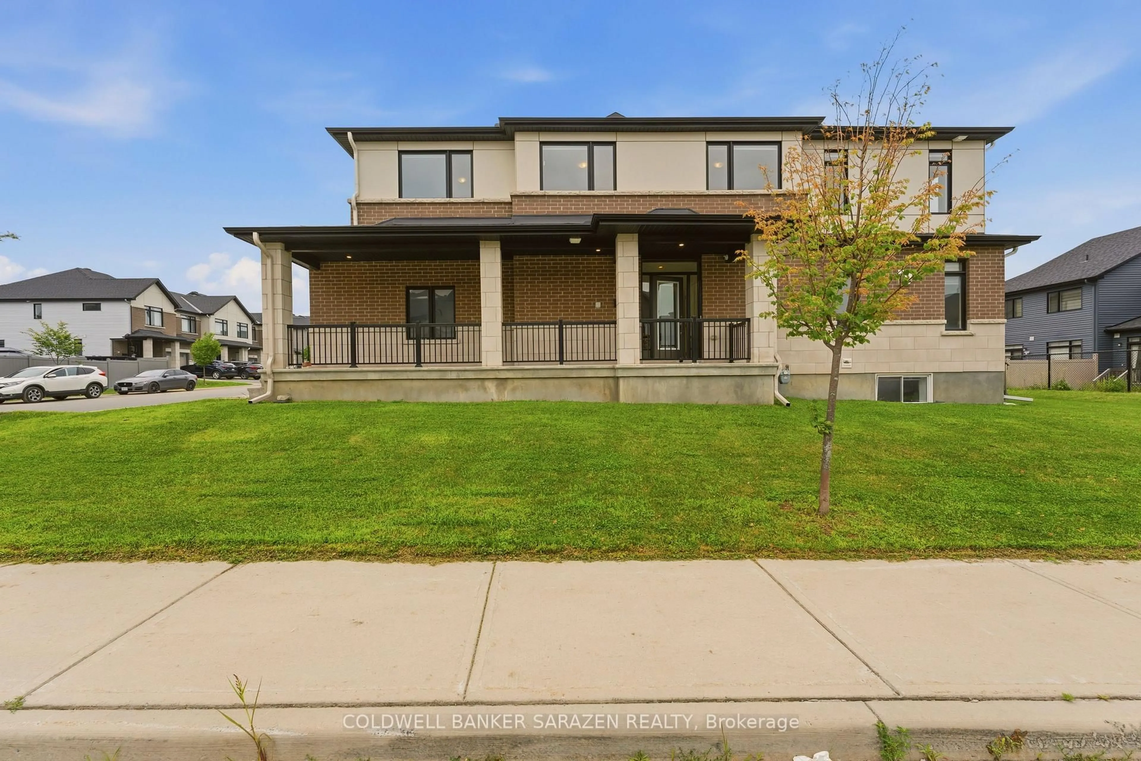 Home with brick exterior material, street for 300 ibanez Walk, Ottawa Ontario K1T 0V7