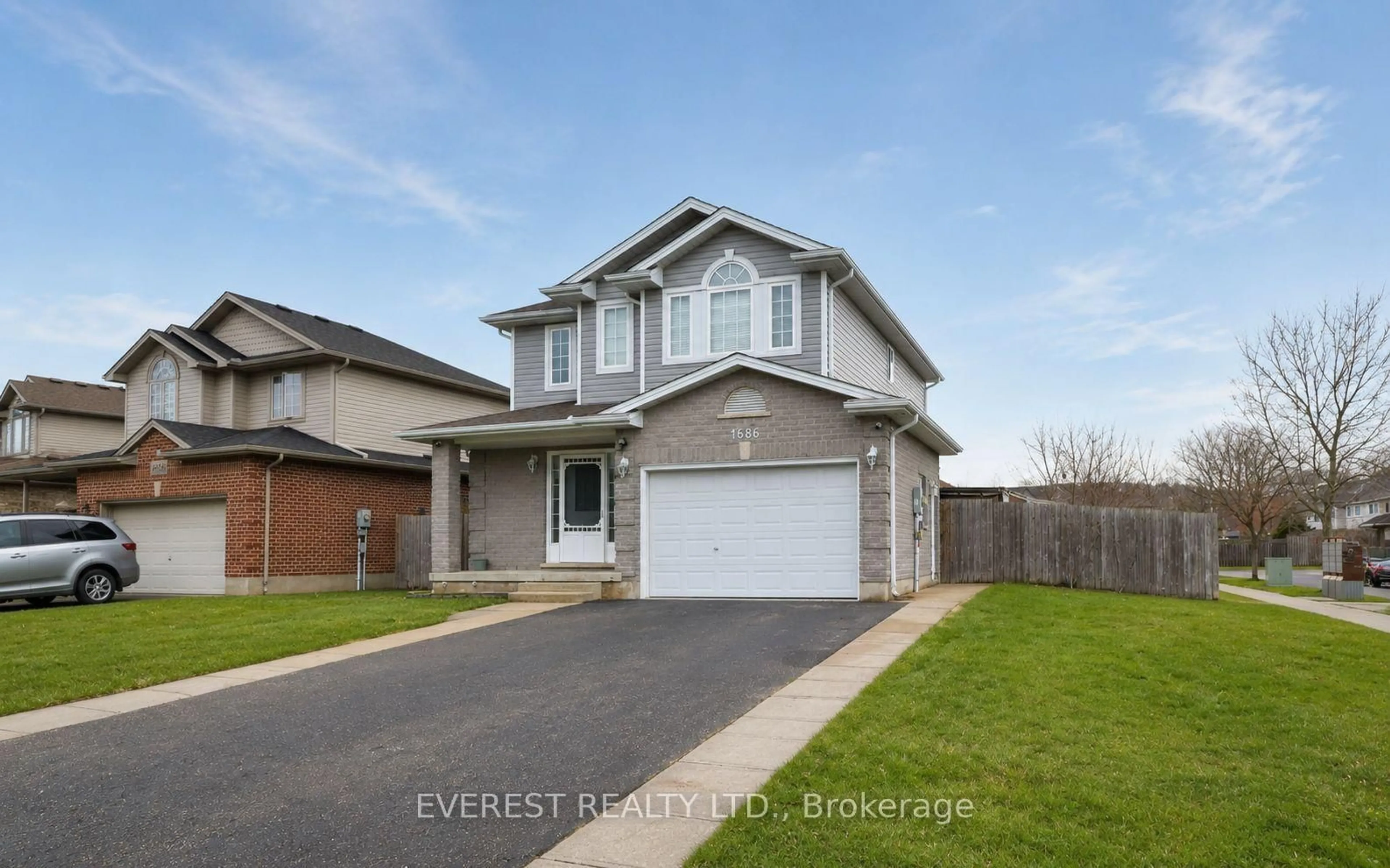 Home with brick exterior material, street for 1686 Blackmaple Cres, London East Ontario N5Y 6L6