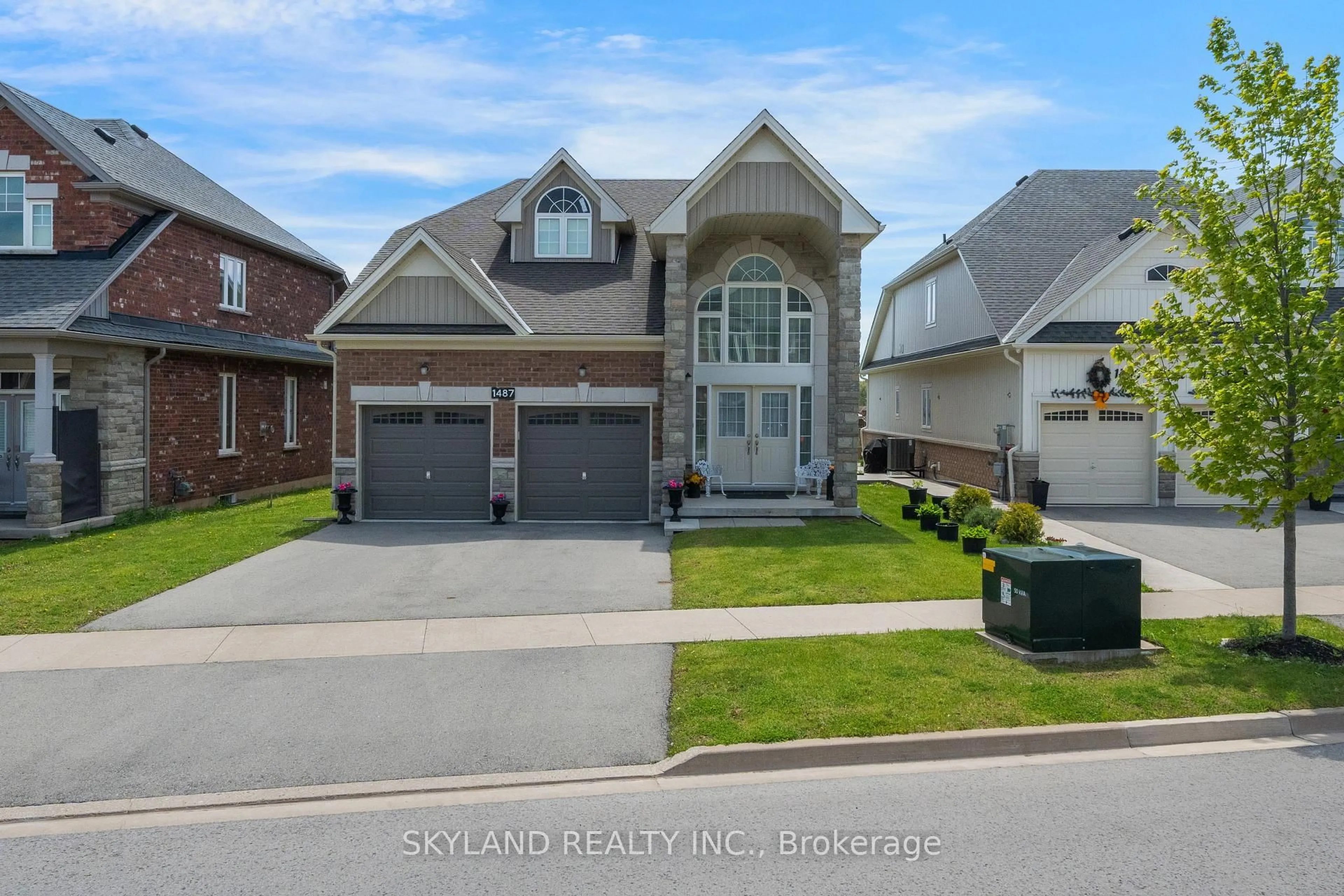 Home with brick exterior material, street for 1487 Marina Dr, Fort Erie Ontario L2A 0C7
