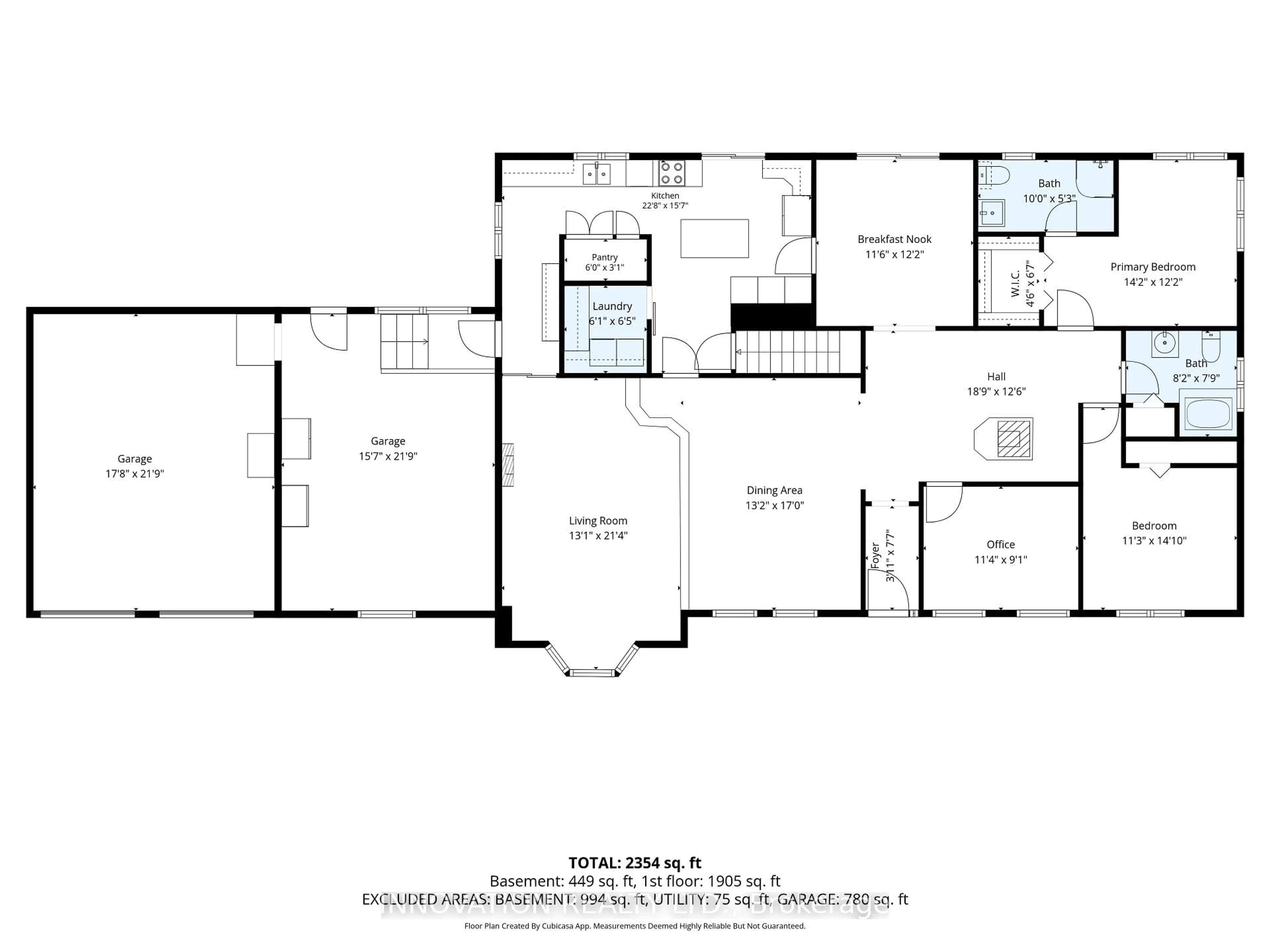 Floor plan for 752 Corkery Rd, Carp Ontario K0A 1L0