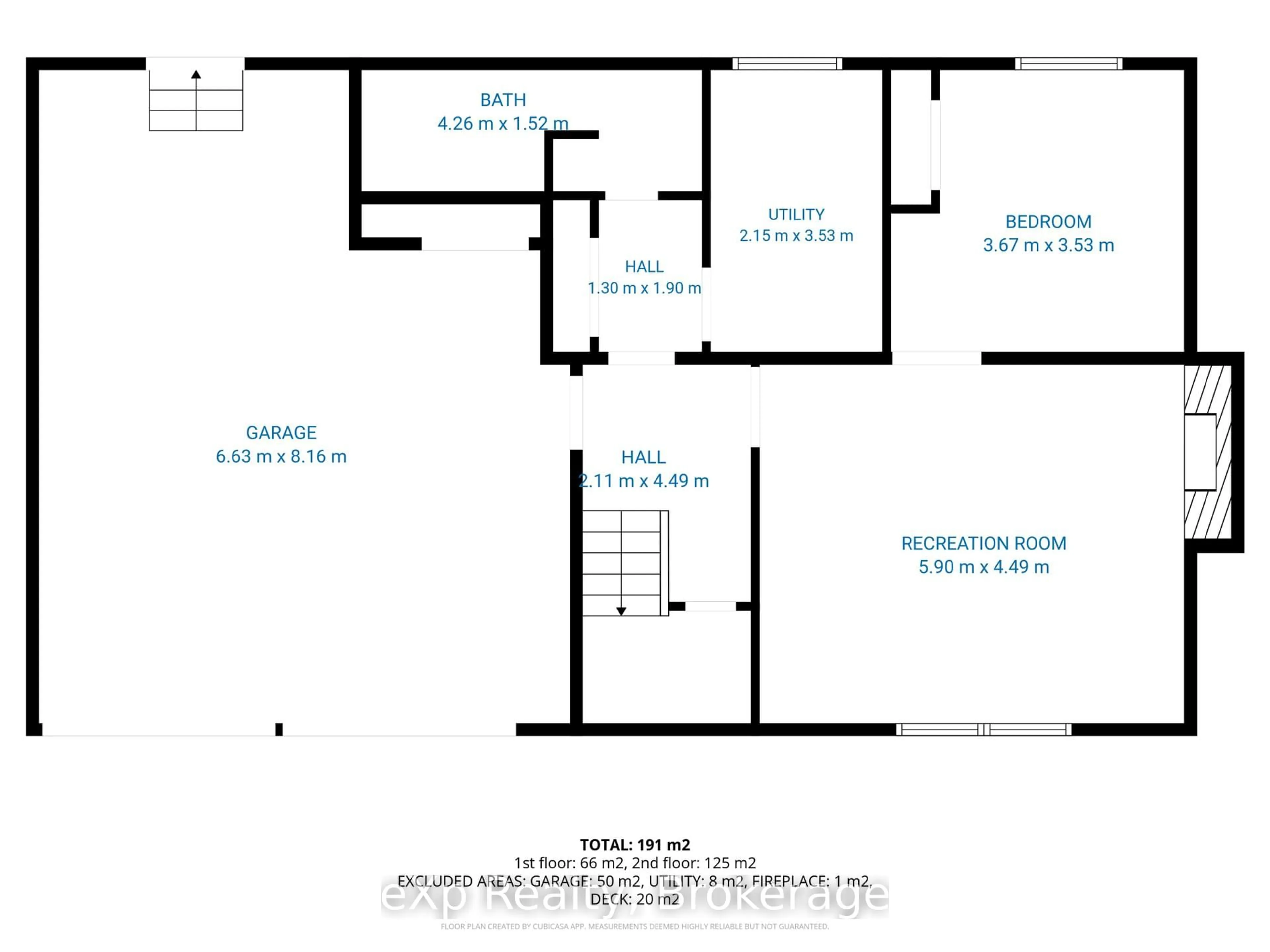 Floor plan for 55 Wilshier Blvd, Bracebridge Ontario P1L 1L2
