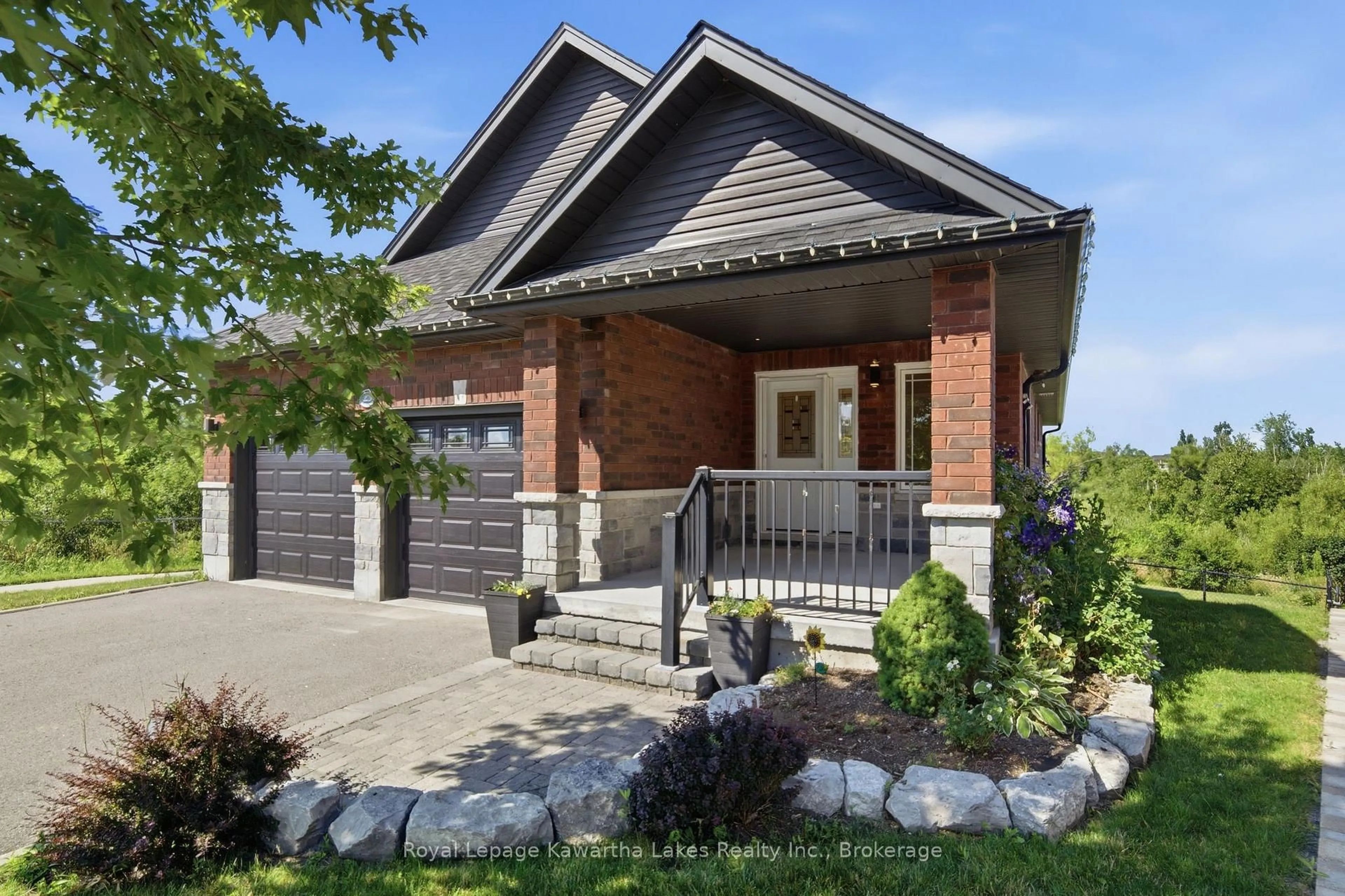 Home with brick exterior material, street for 25 Barron Blvd, Kawartha Lakes Ontario K9V 0C4
