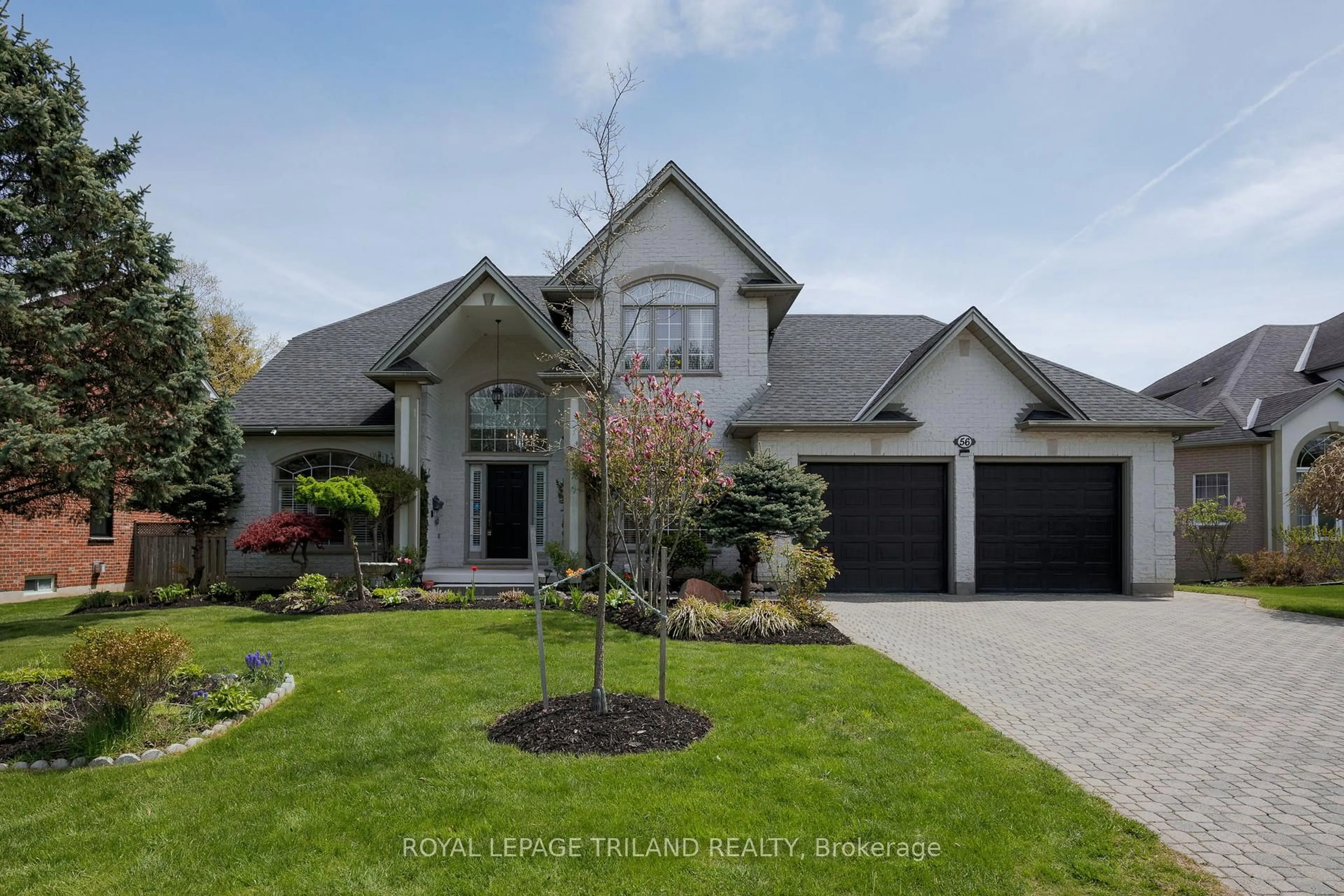 Home with brick exterior material, street for 56 Glenridge Cres, London North Ontario N6G 4W6