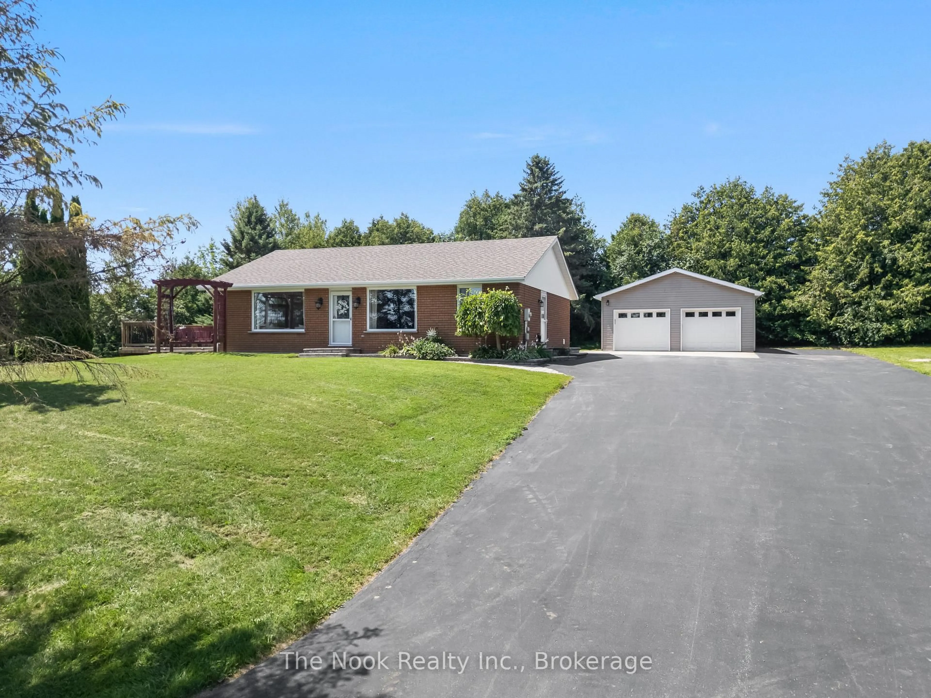 A pic from outside/outdoor area/front of a property/back of a property/a pic from drone, street for 8106 County 10 Rd, Port Hope Ontario L0A 1B0