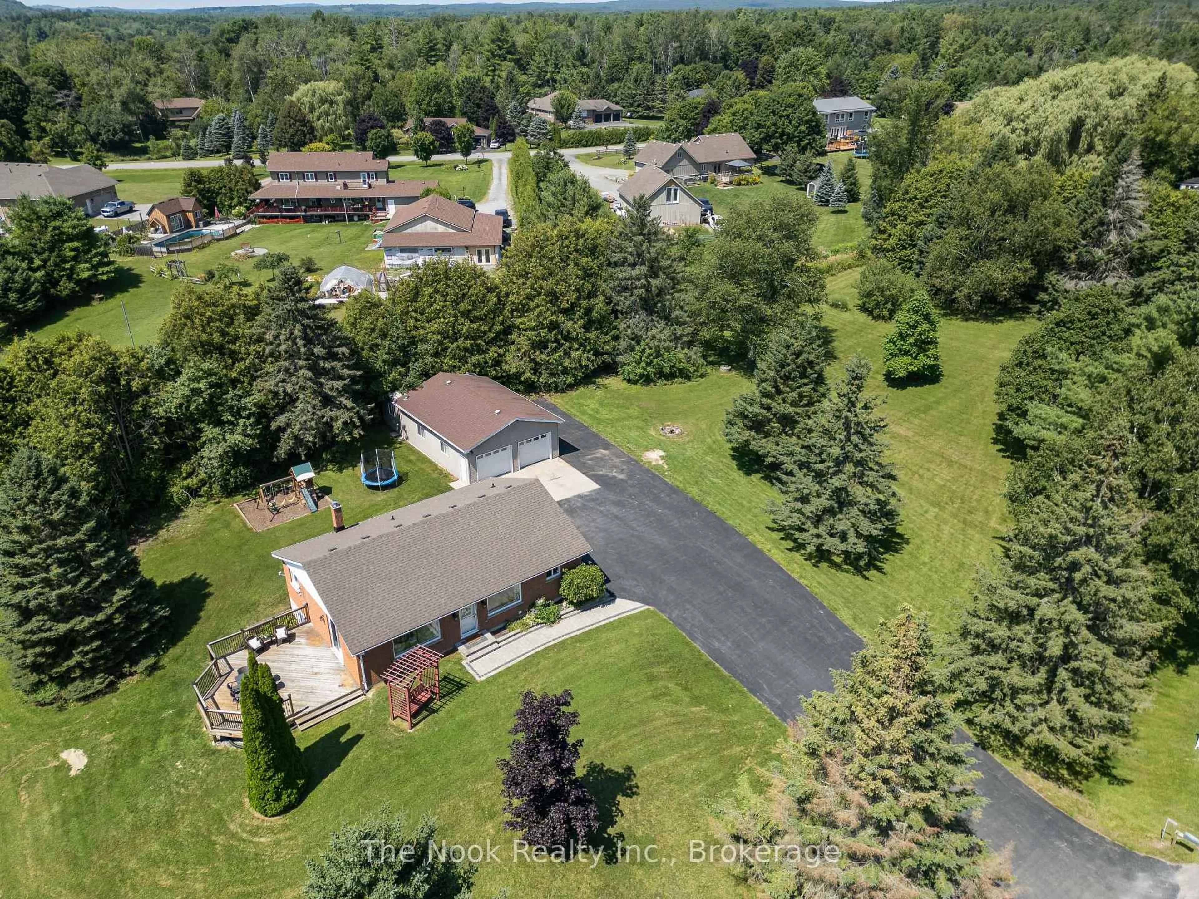 A pic from outside/outdoor area/front of a property/back of a property/a pic from drone, unknown for 8106 County 10 Rd, Port Hope Ontario L0A 1B0