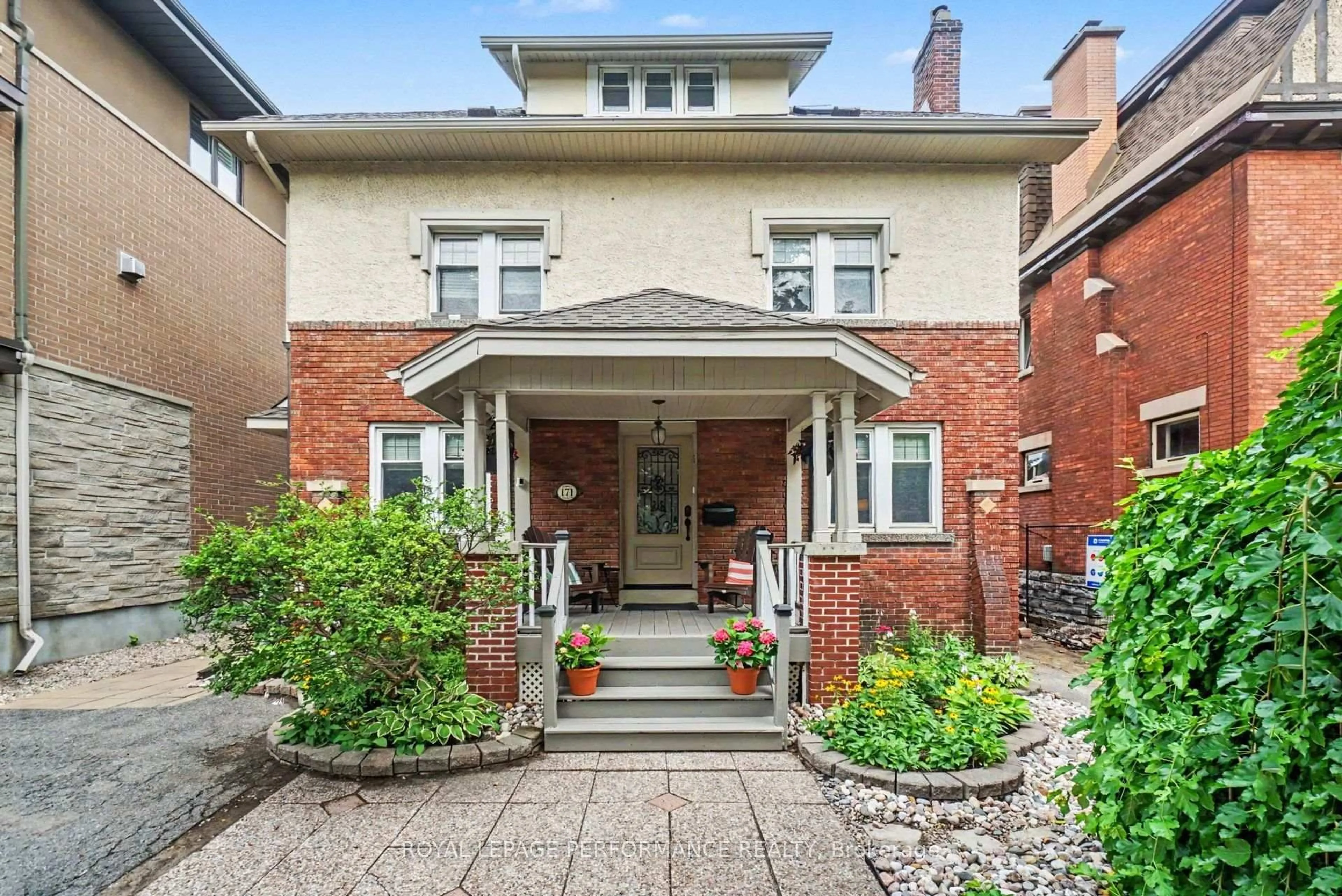 Home with brick exterior material, street for 171 Powell Ave, Ottawa Ontario K1S 2A2