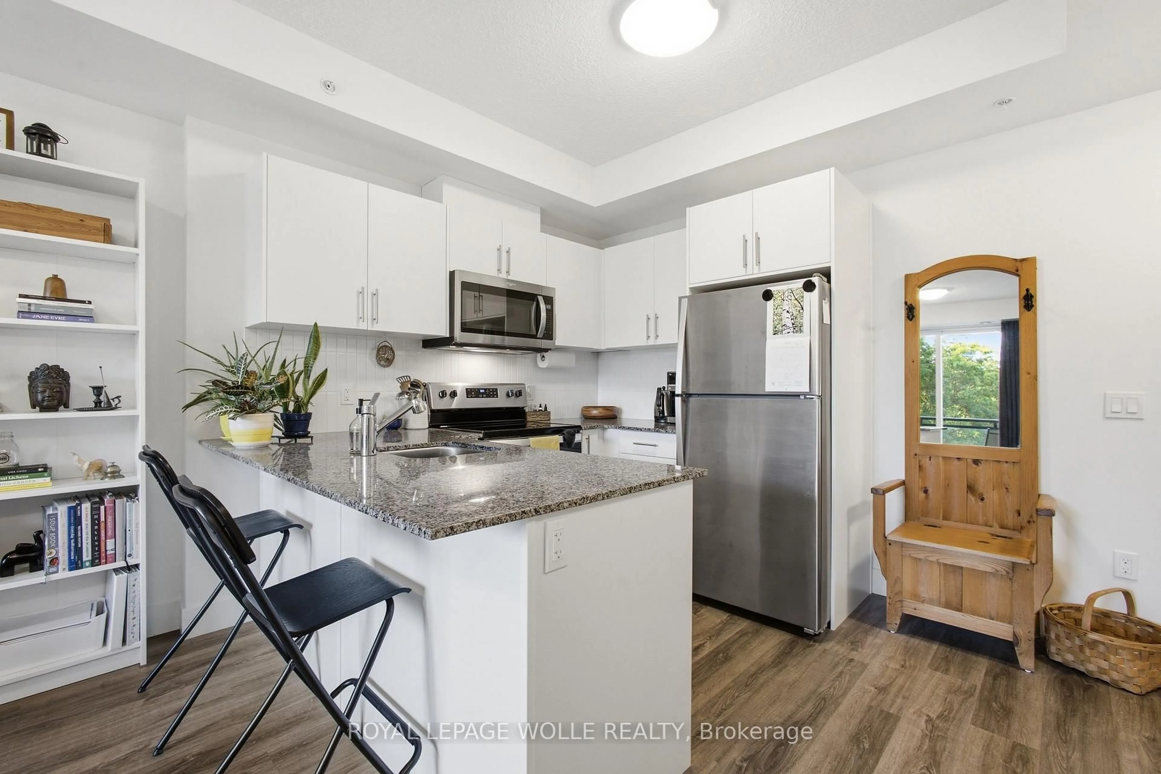 Open concept kitchen, unknown for 107 Roger St #308, Waterloo Ontario N2J 0G2