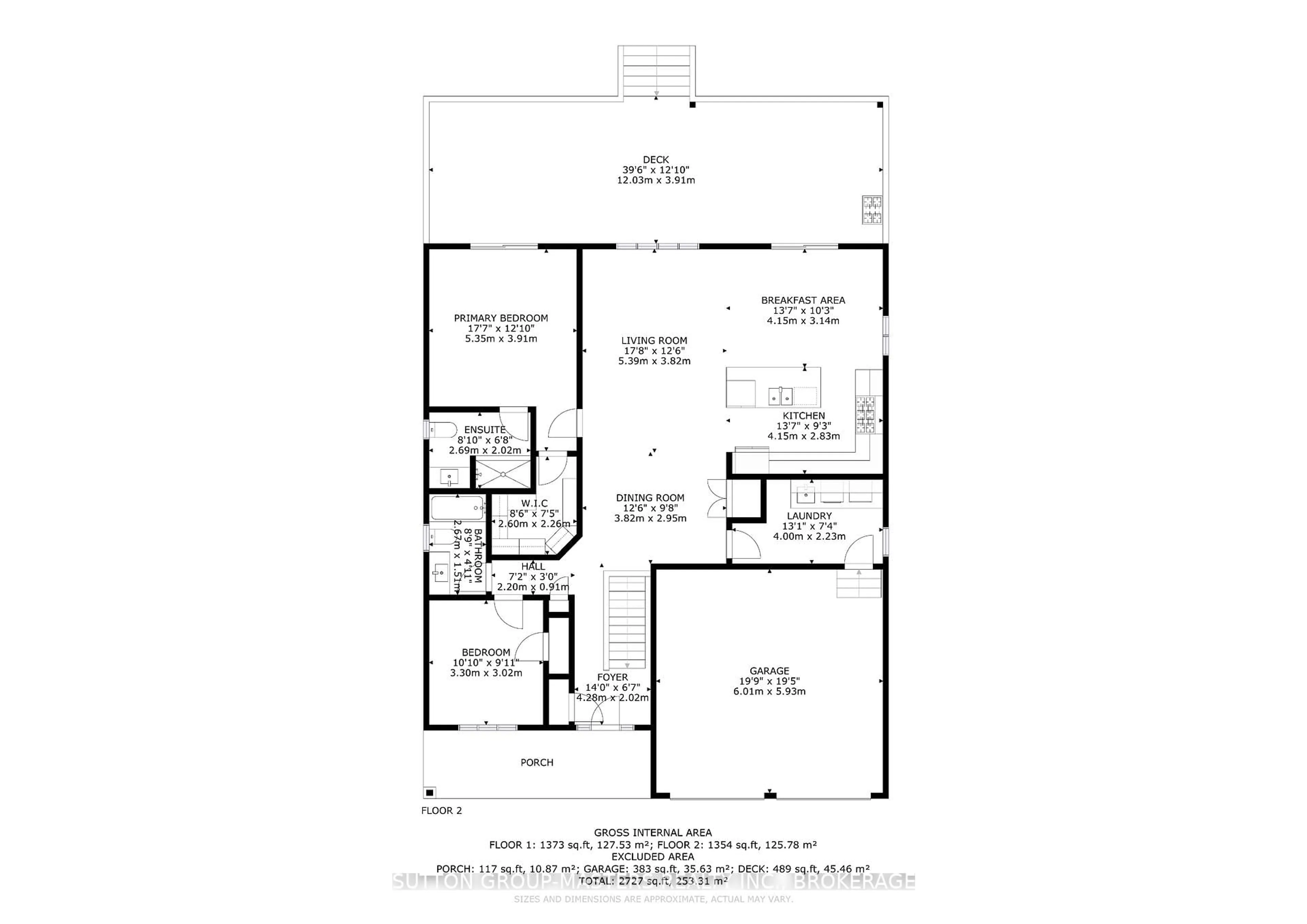 Floor plan for 107 Country Club Dr, Bath Ontario K0H 1G0