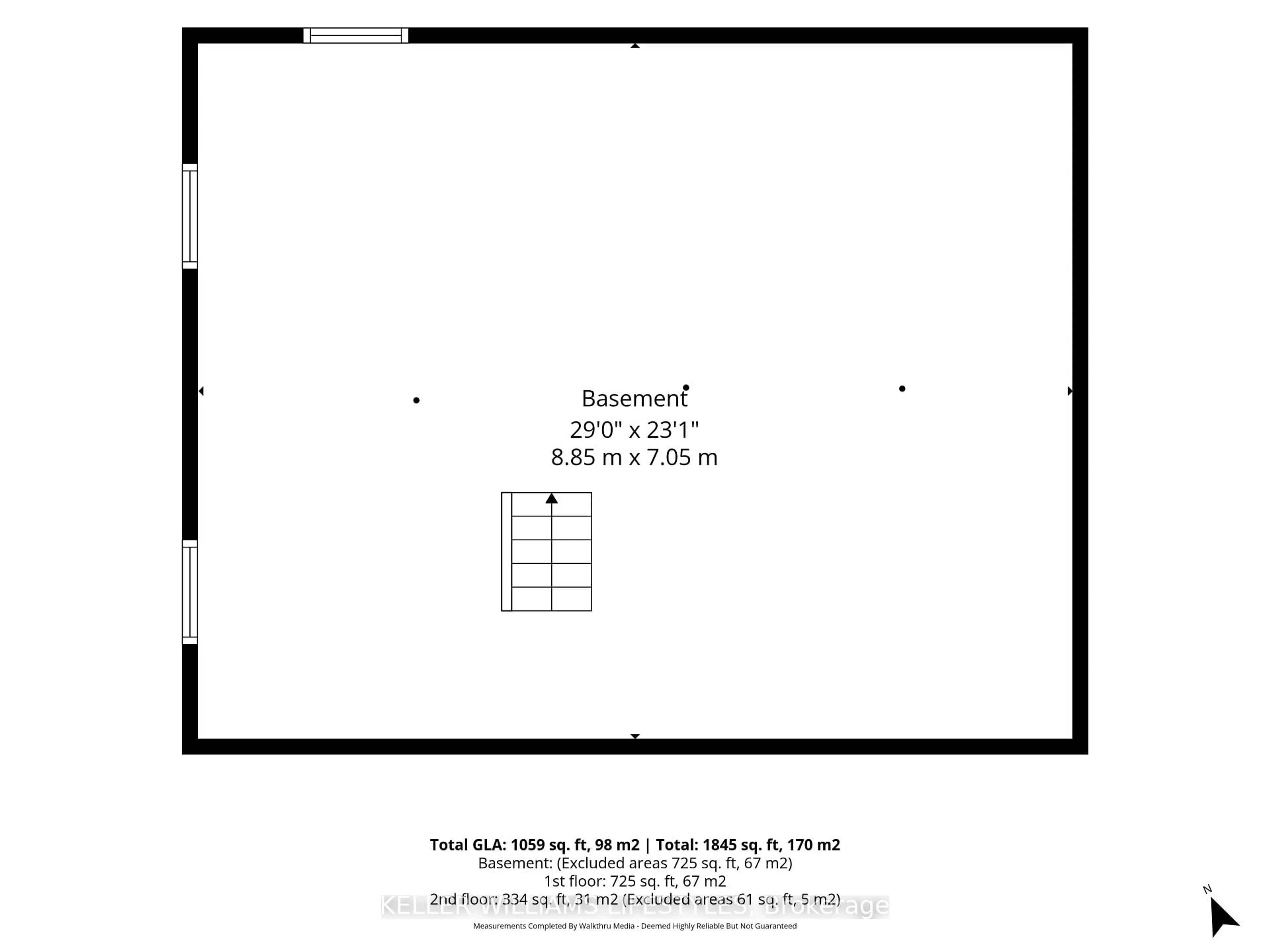 Floor plan for 60 CHURCHILL Cres, St. Thomas Ontario N5R 1P5