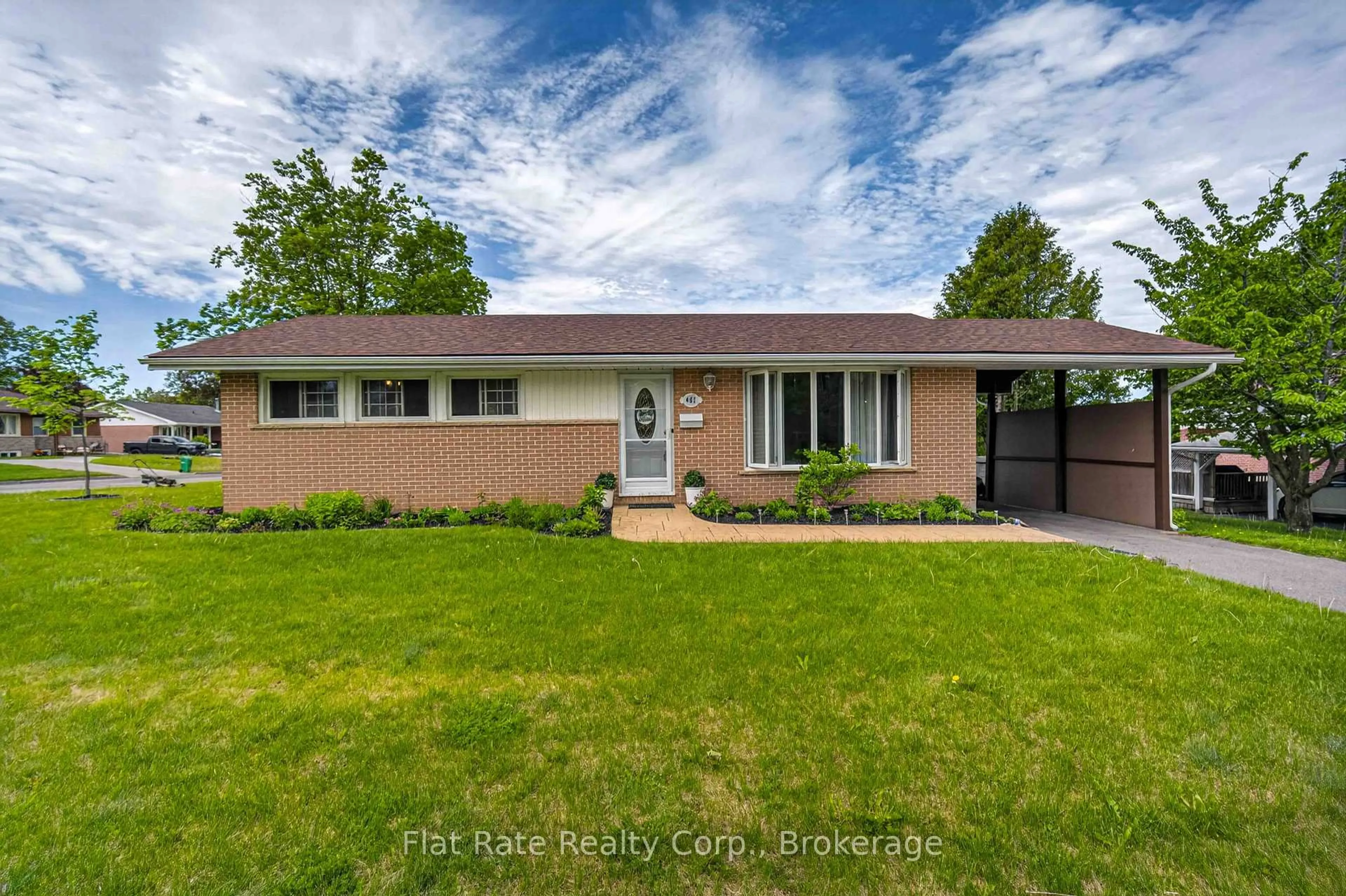 Home with brick exterior material, street for 481 BARKER Ave, Peterborough Ontario K9J 1E2