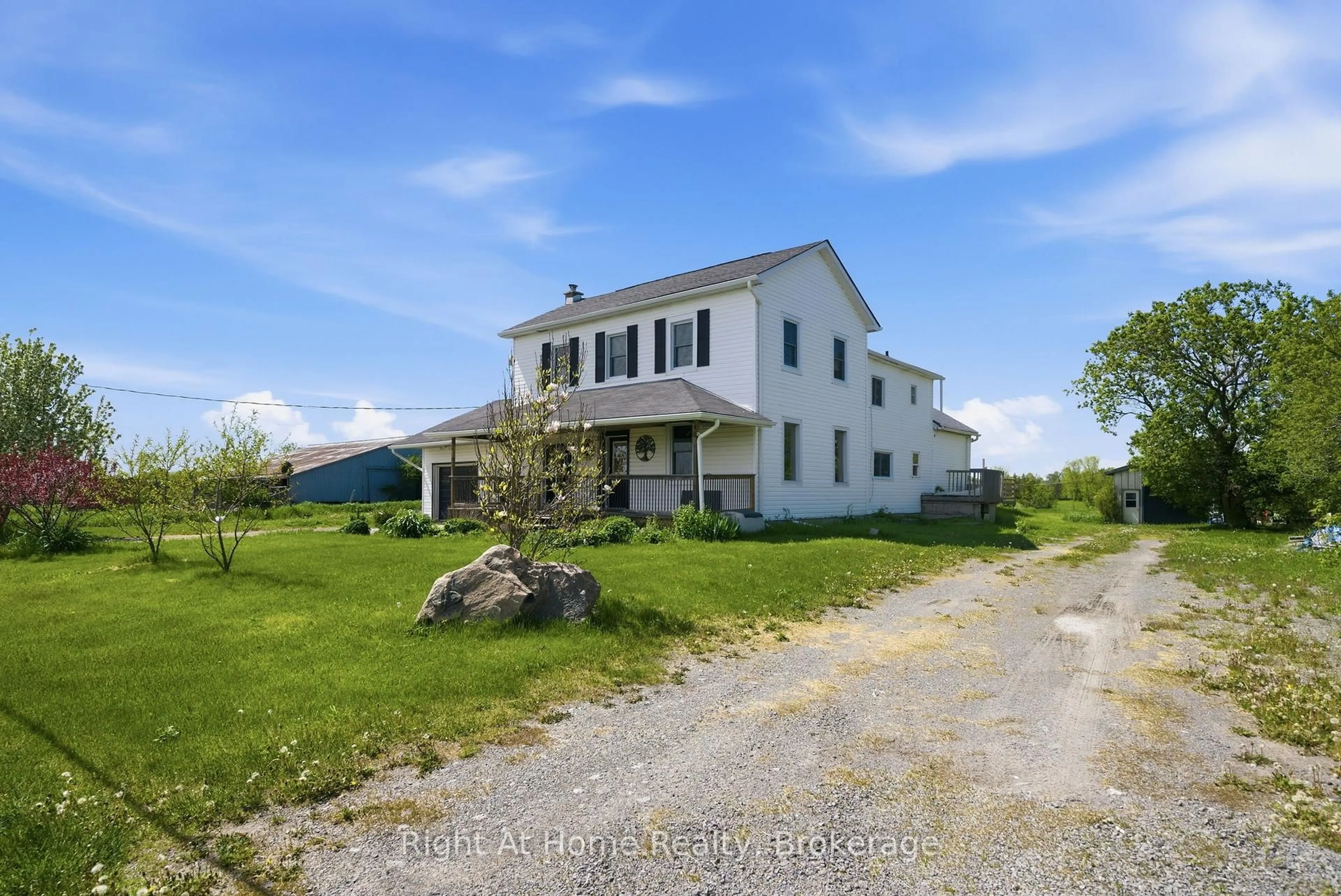 A pic from outside/outdoor area/front of a property/back of a property/a pic from drone, unknown for 660 County Rd 19 Rd, Prince Edward County Ontario K0K 1T0