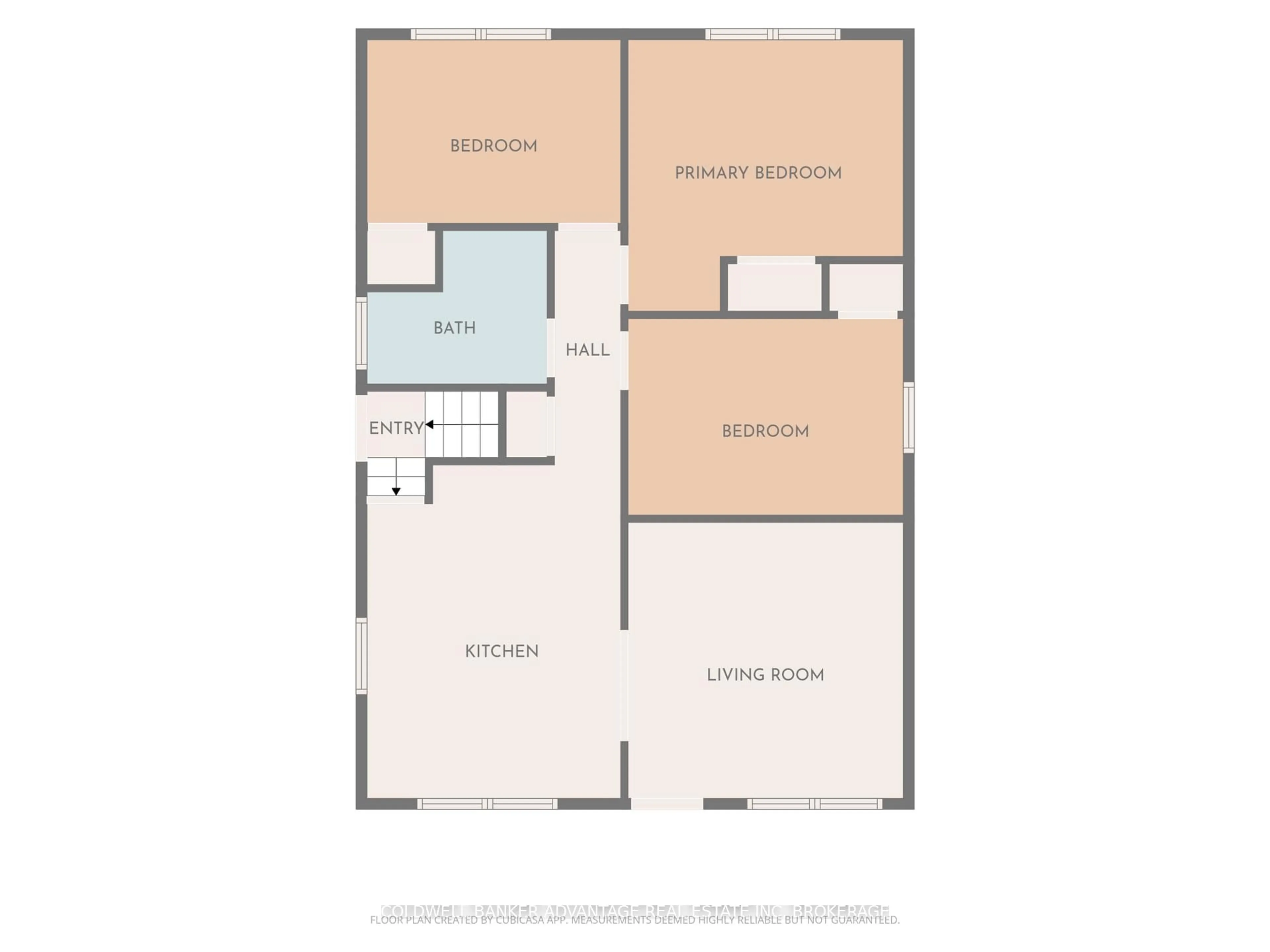Floor plan for 205 Ross St, Welland Ontario L3B 2N4