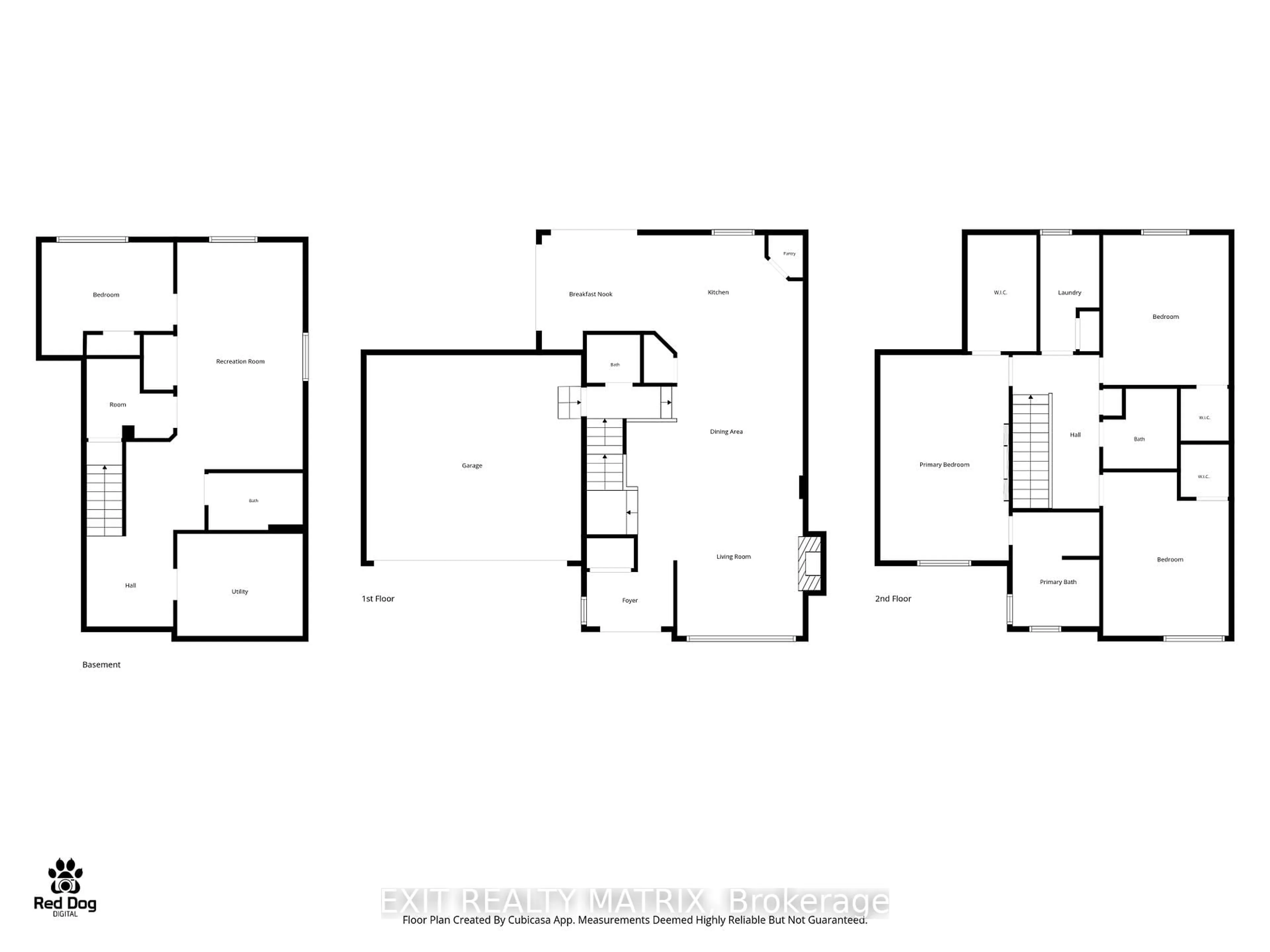 Floor plan for 431 Provence Ave, Russell Ontario K0A 1W0