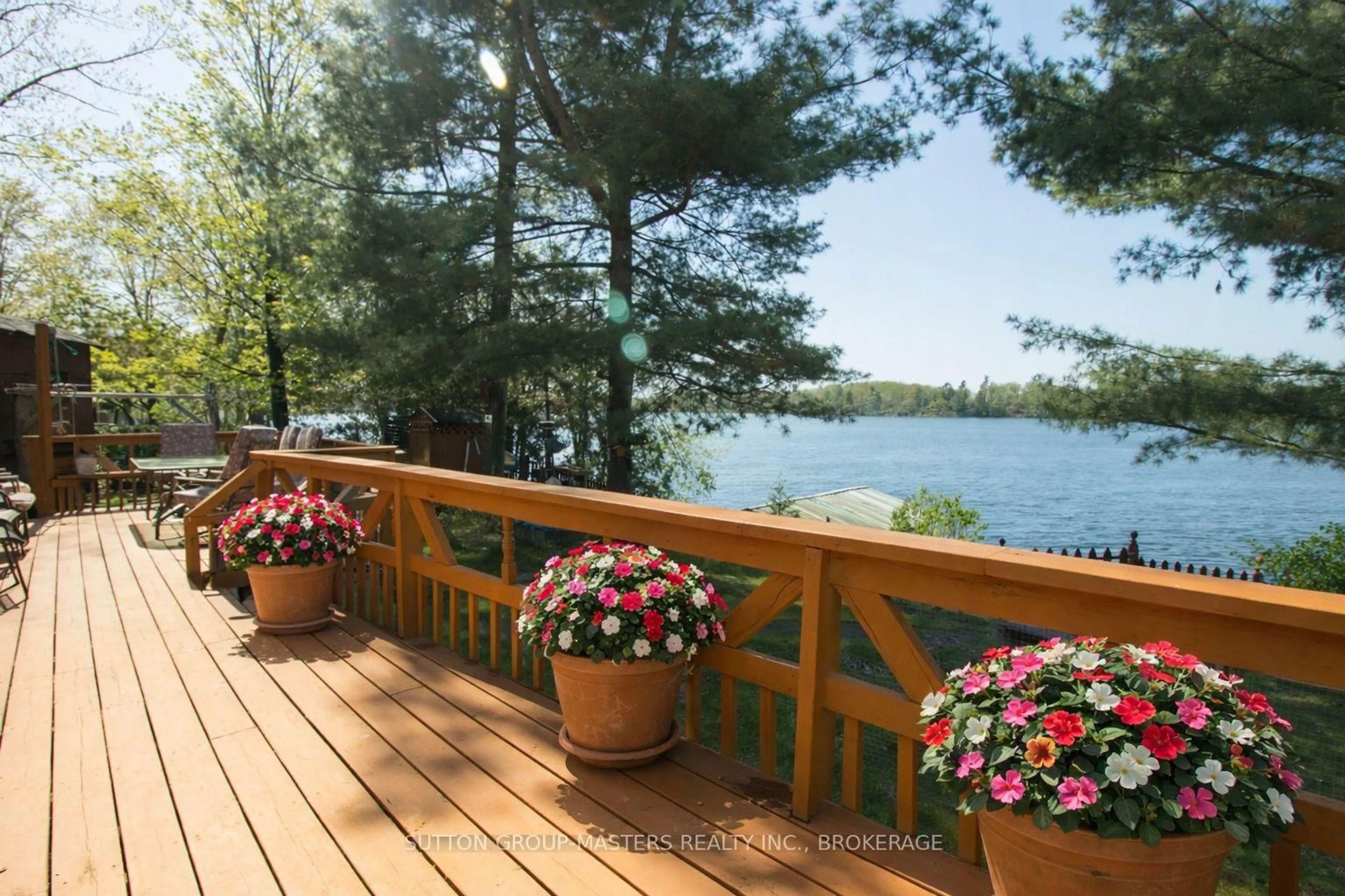 Patio, water/lake/river/ocean view for 4907 Alex McLean Lane, Battersea Ontario K0H 1H0