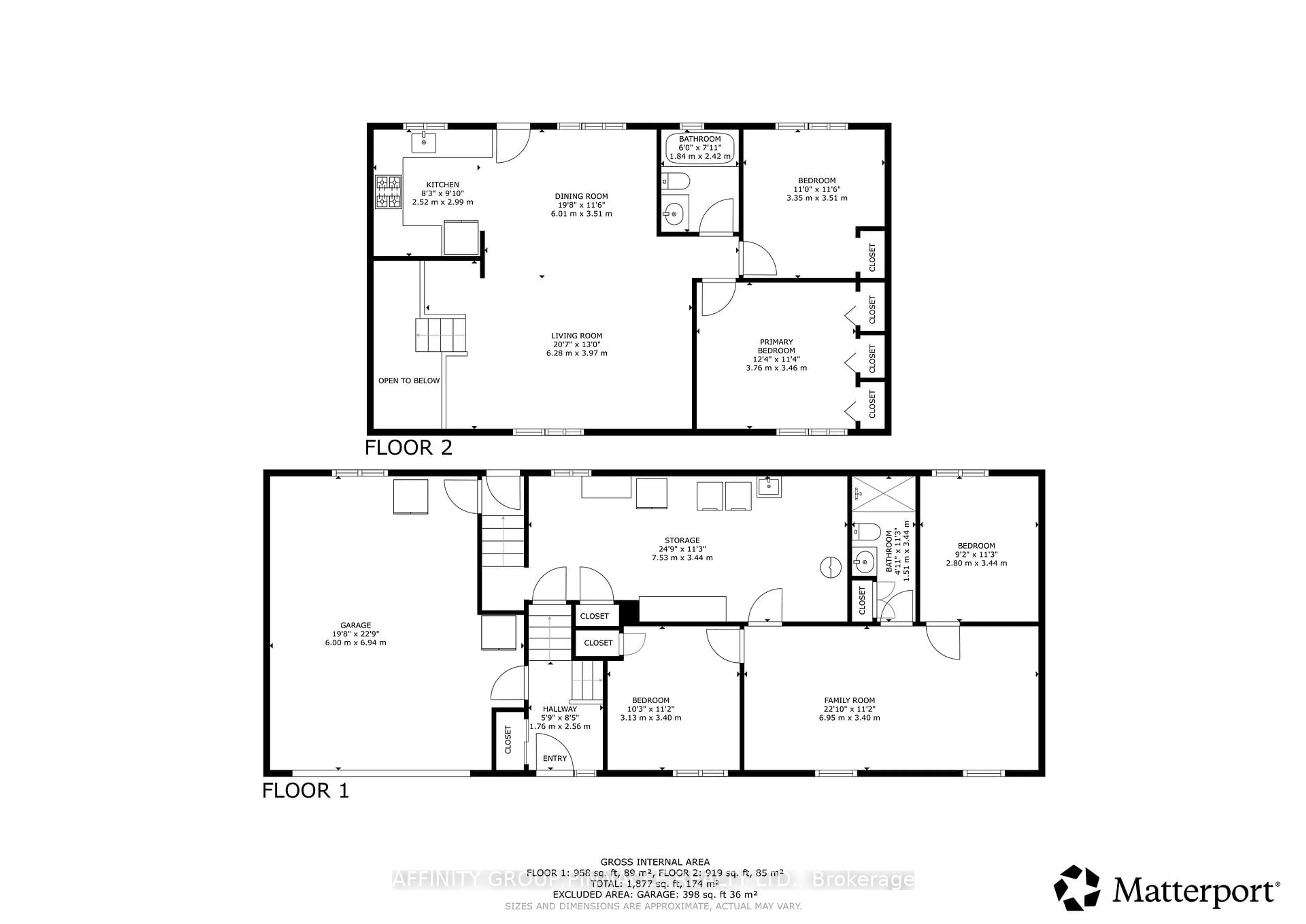 Floor plan for 7 Hawk St, Kawartha Lakes Ontario K0M 2T0
