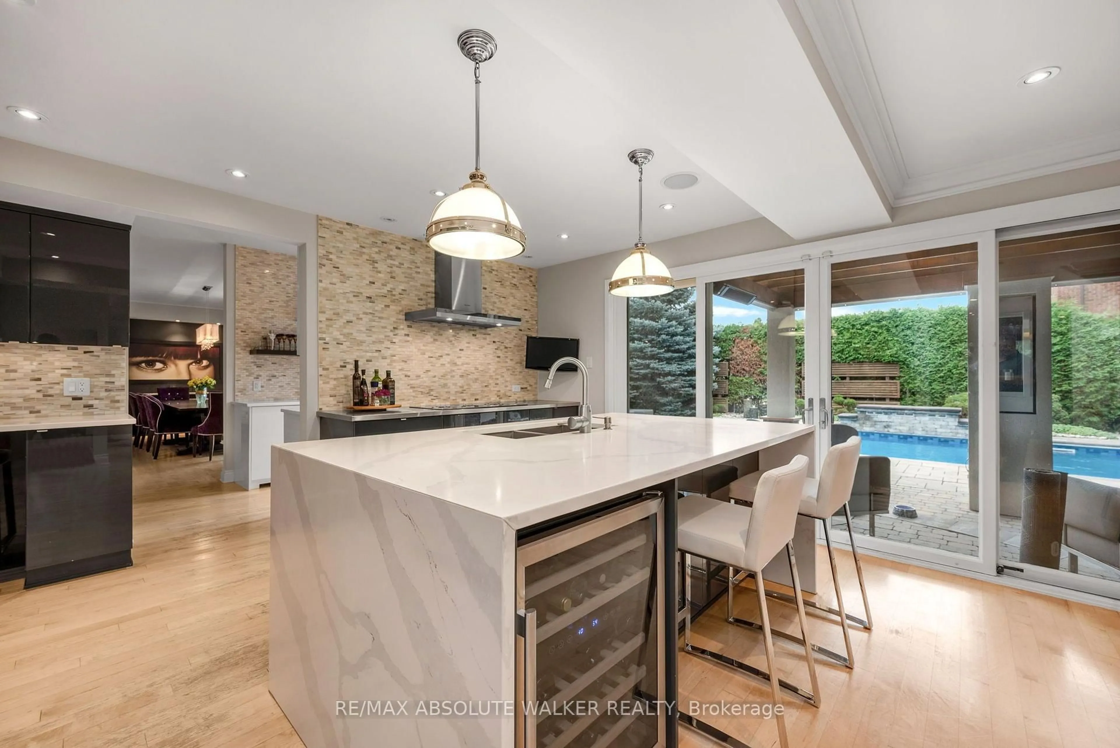 Contemporary kitchen, ceramic/tile floor for 56 Aldridge Way, Ottawa Ontario K2G 4H8