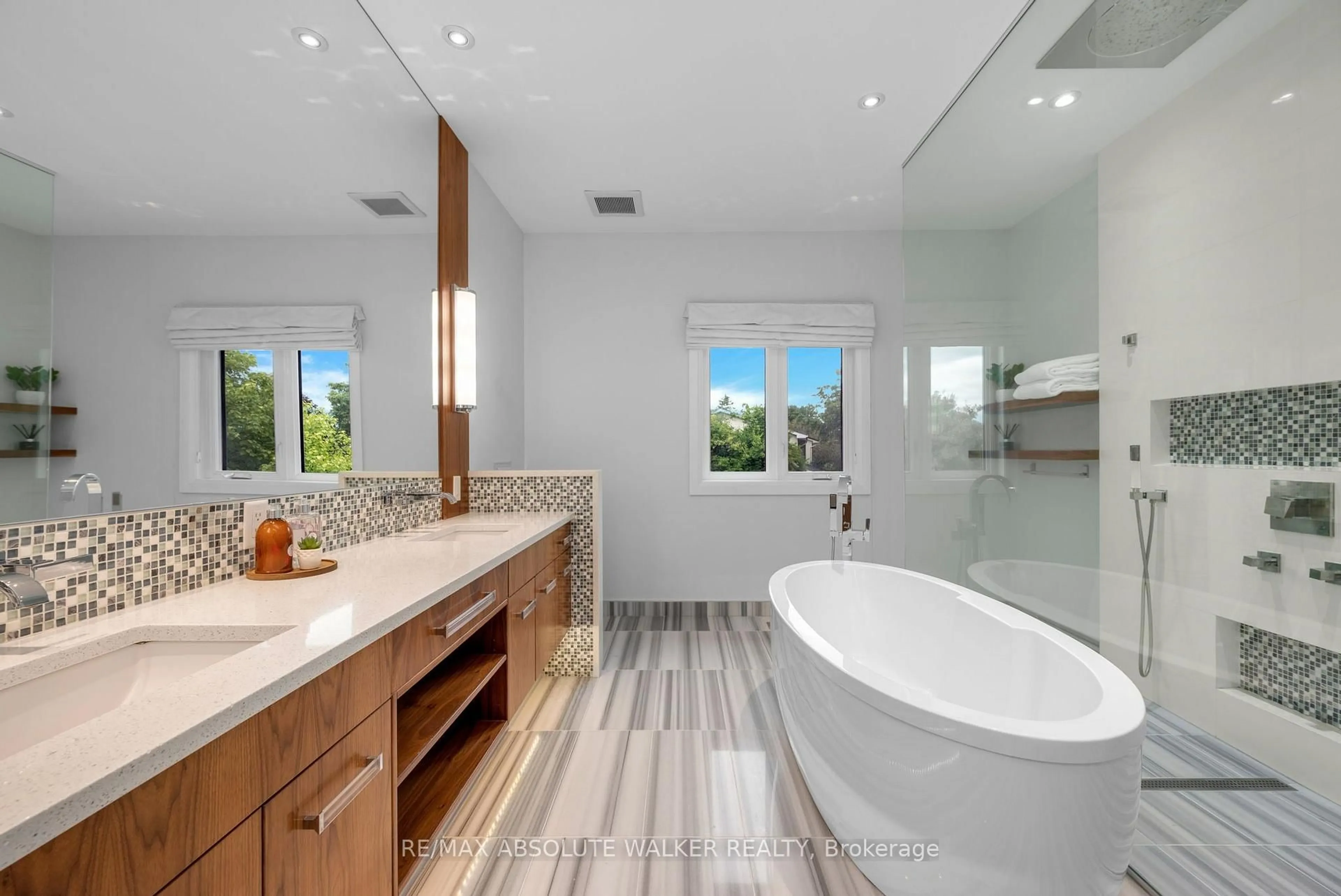 Contemporary bathroom, ceramic/tile floor for 56 Aldridge Way, Ottawa Ontario K2G 4H8