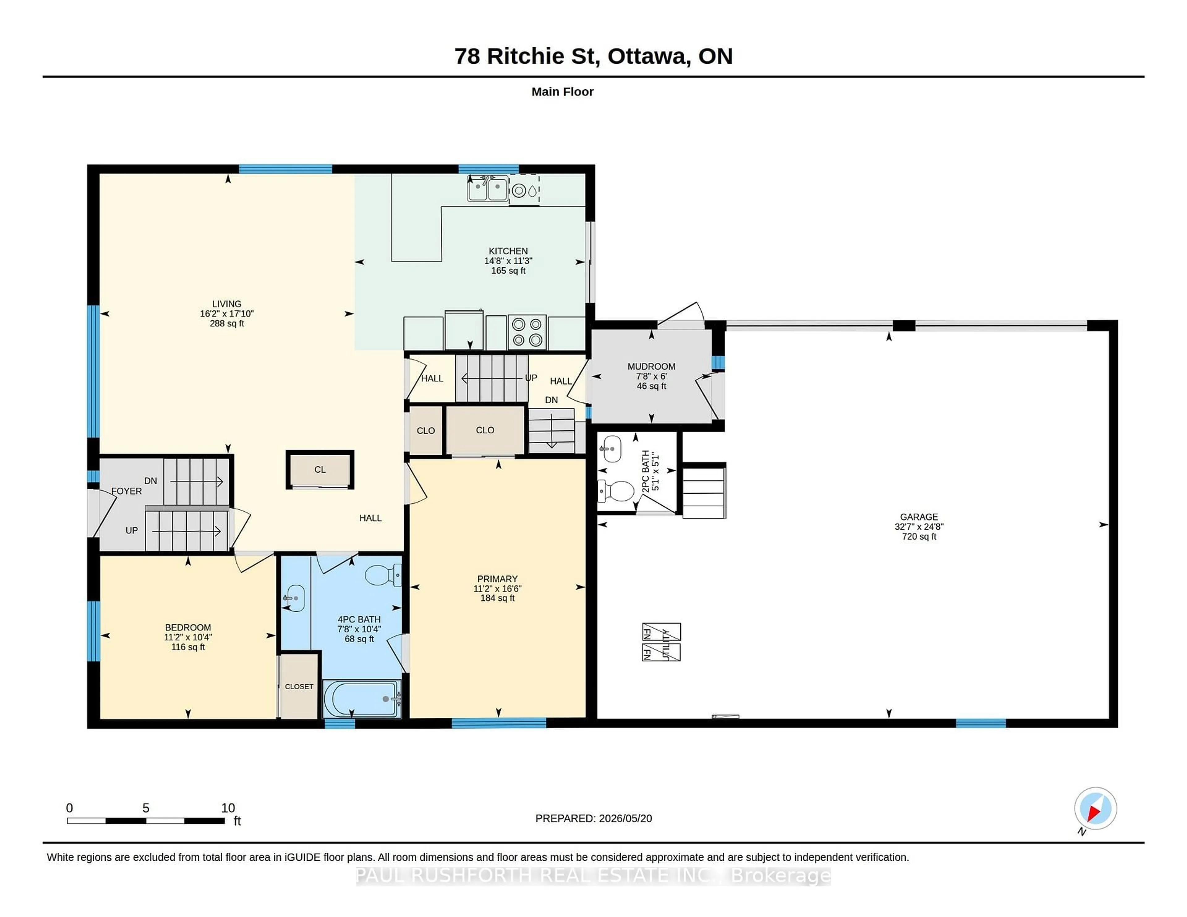 Floor plan for 78 Ritchie St, Ottawa Ontario K2B 6E9