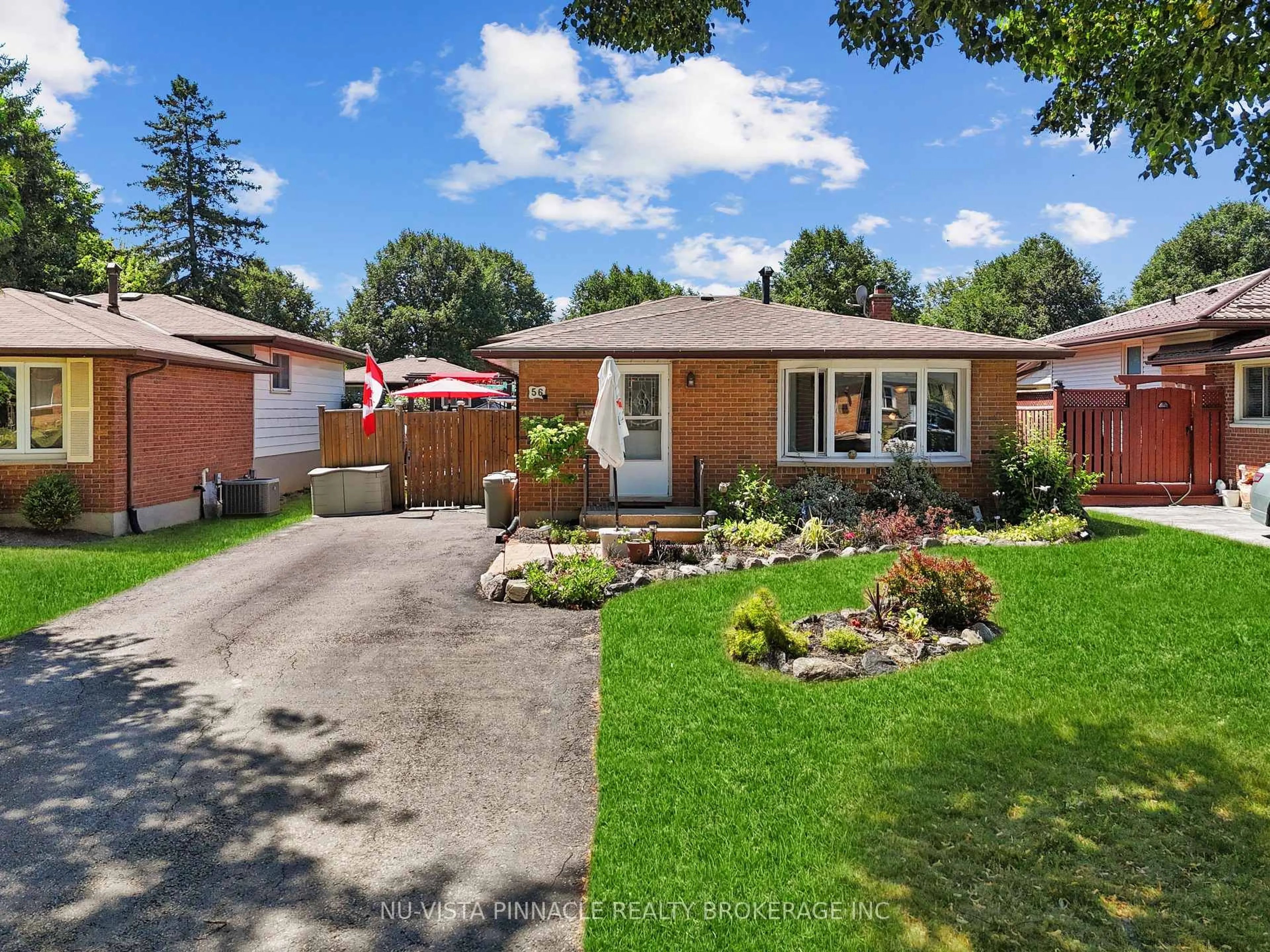 A pic from outside/outdoor area/front of a property/back of a property/a pic from drone, street for 56 KINTAIL Cres, London South Ontario N6E 1J5