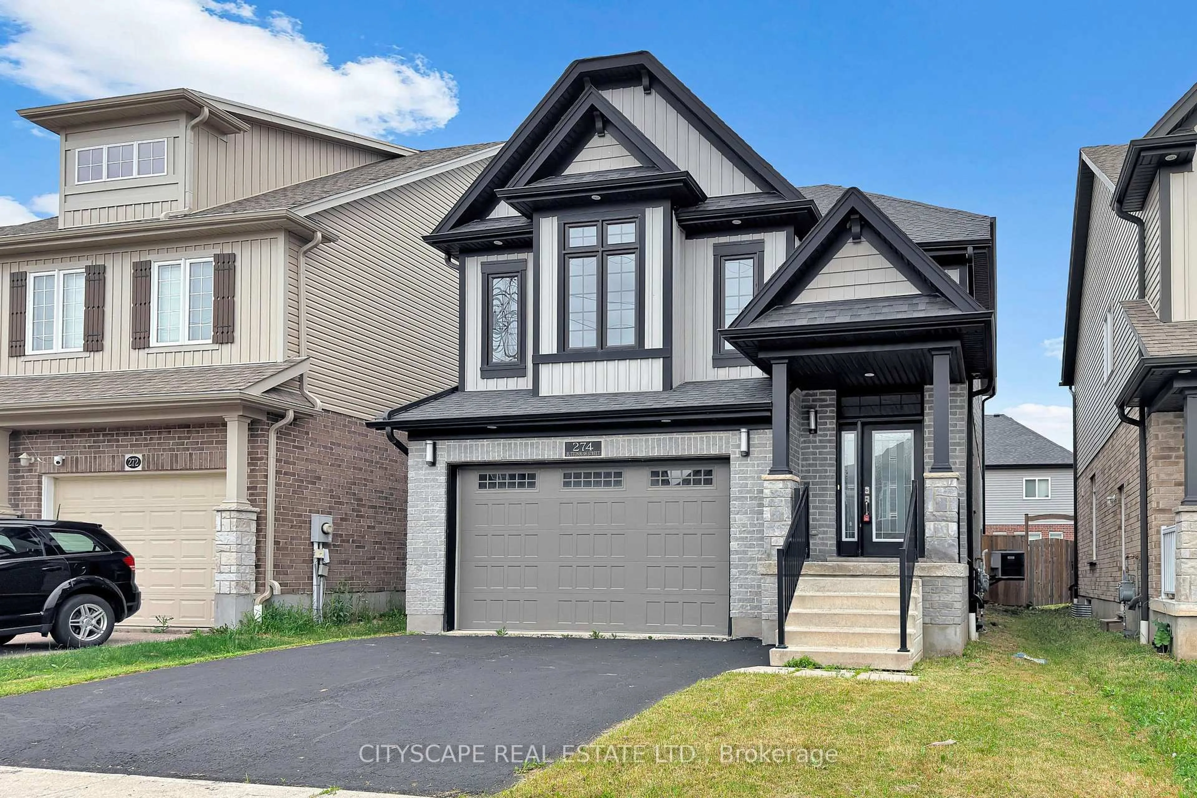 Home with vinyl exterior material, street for 274 Buttonbush St, Waterloo Ontario N2V 0B4