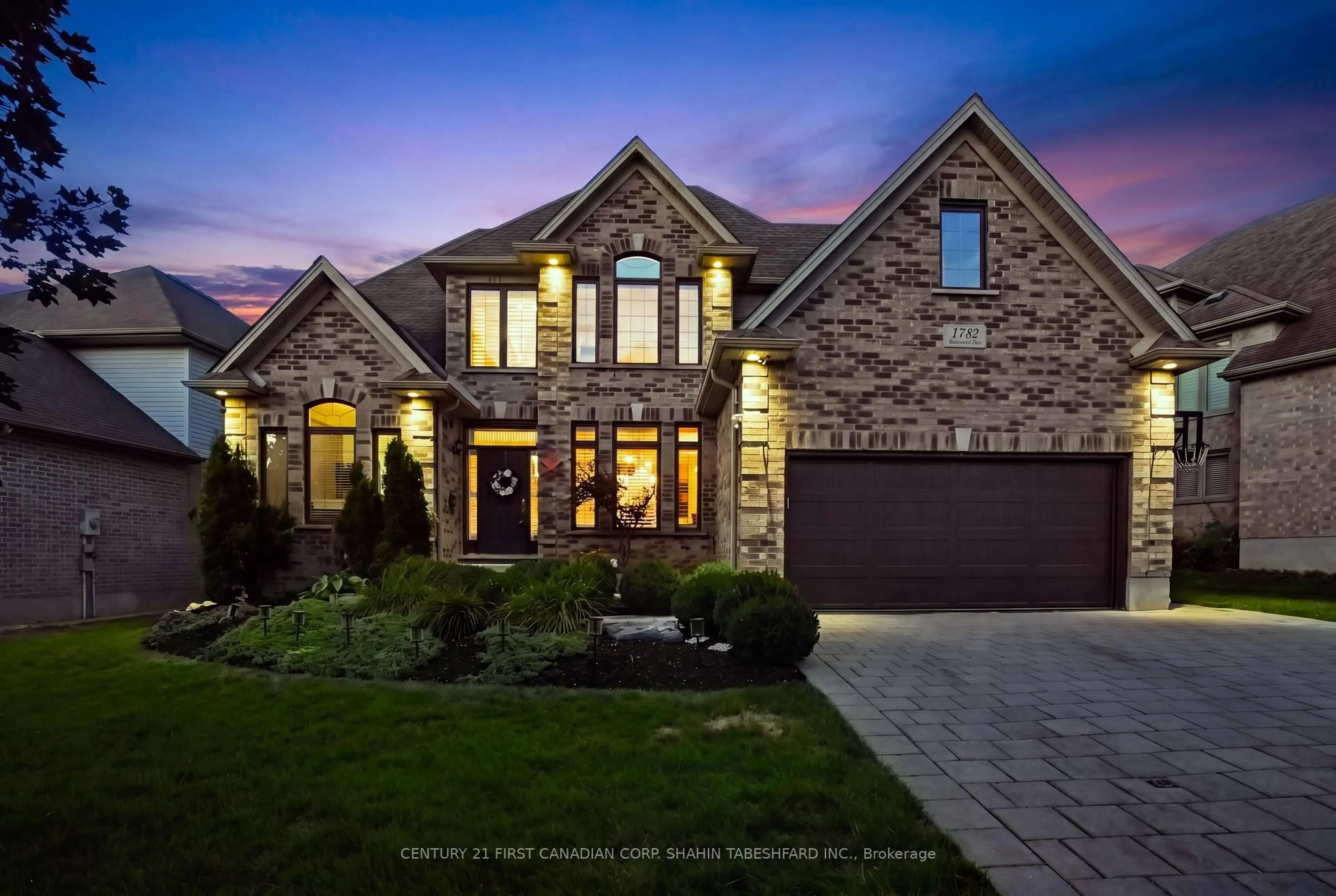 Home with brick exterior material, street for 1742 Tigerlily Rd, London South Ontario N6K 0A3