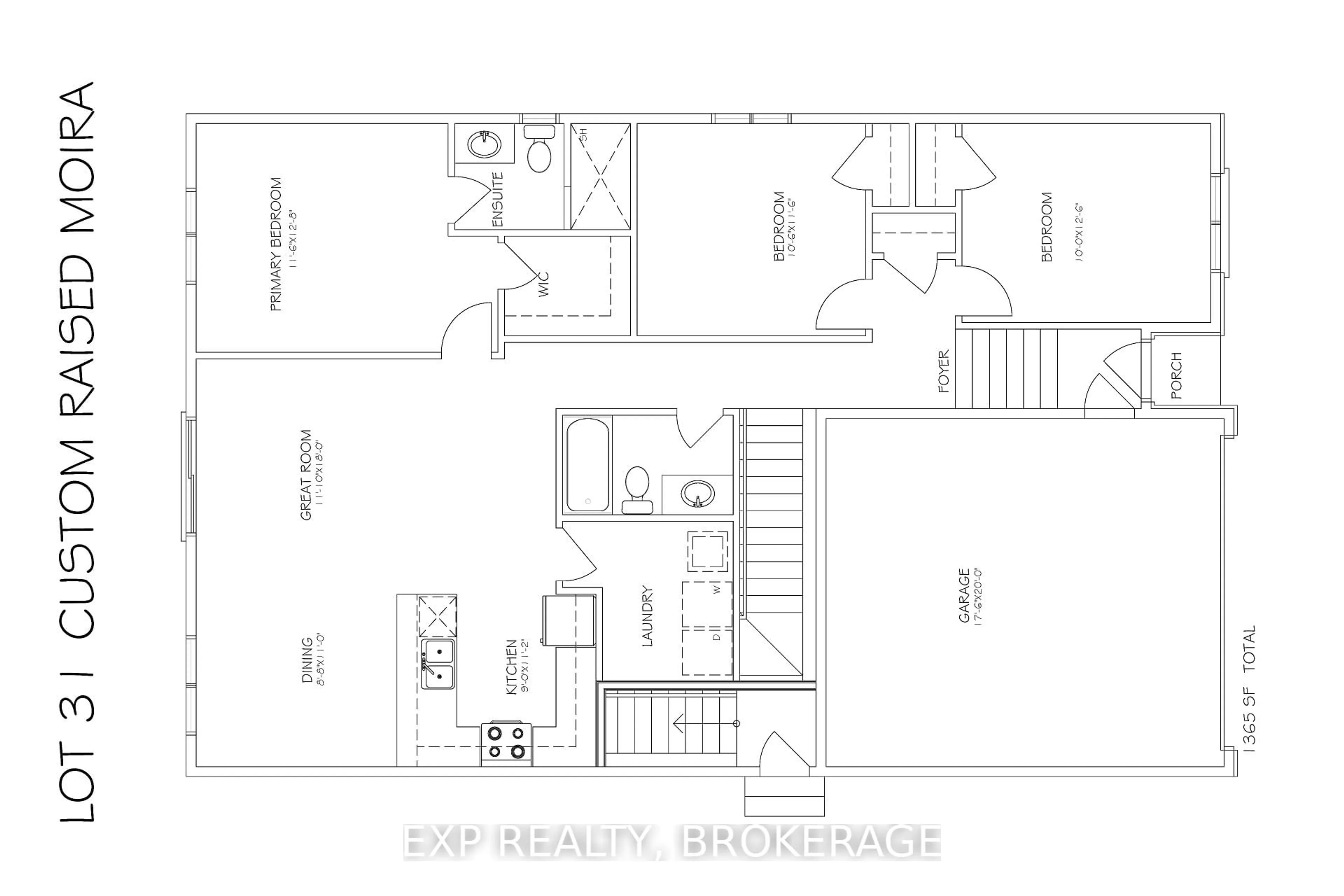 Floor plan for 46 SUMMIT (Lot 31) Cres, Belleville Ontario K8N 0A2