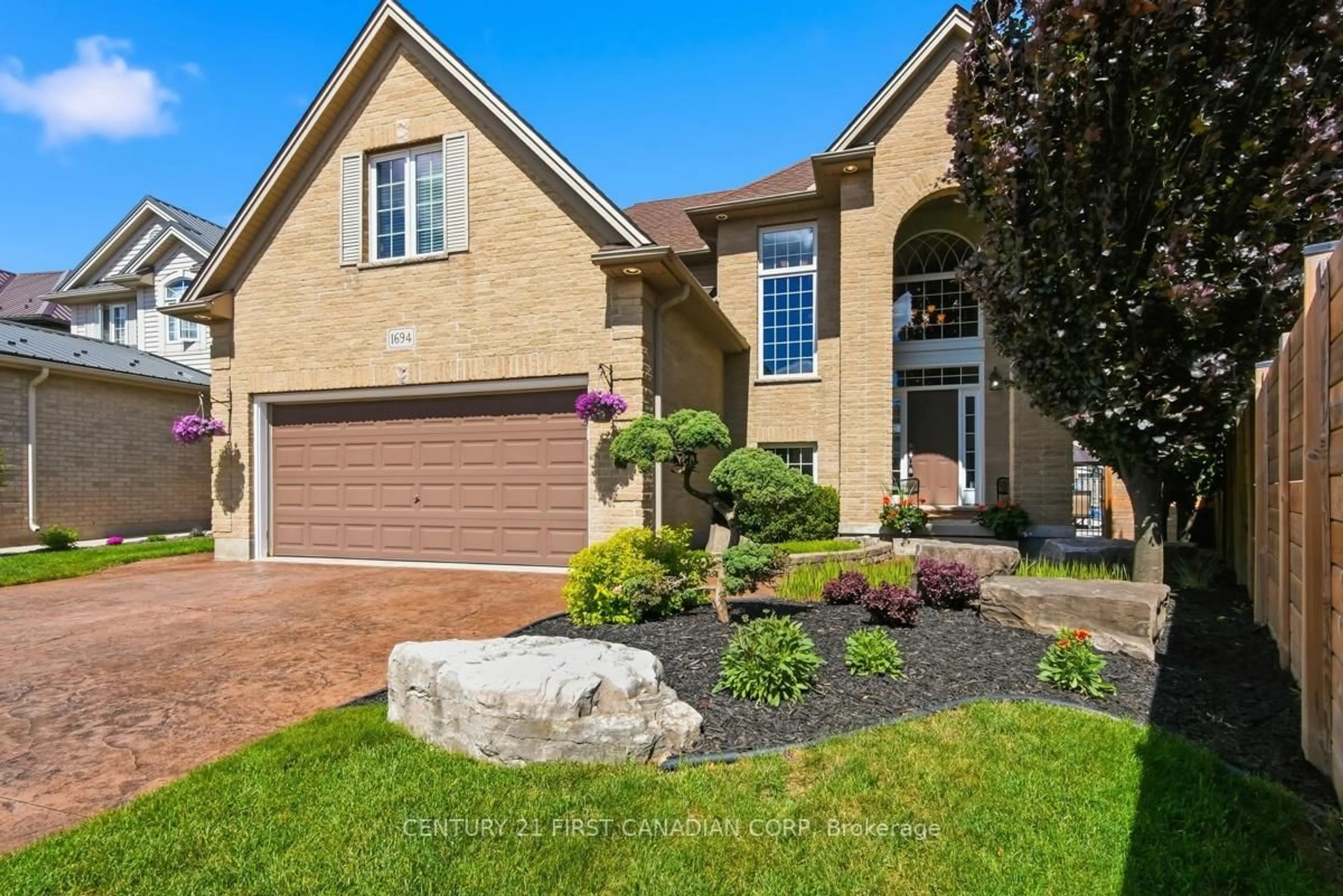 Home with brick exterior material, street for 1694 Green Gables Rd, London South Ontario N6M 0A3