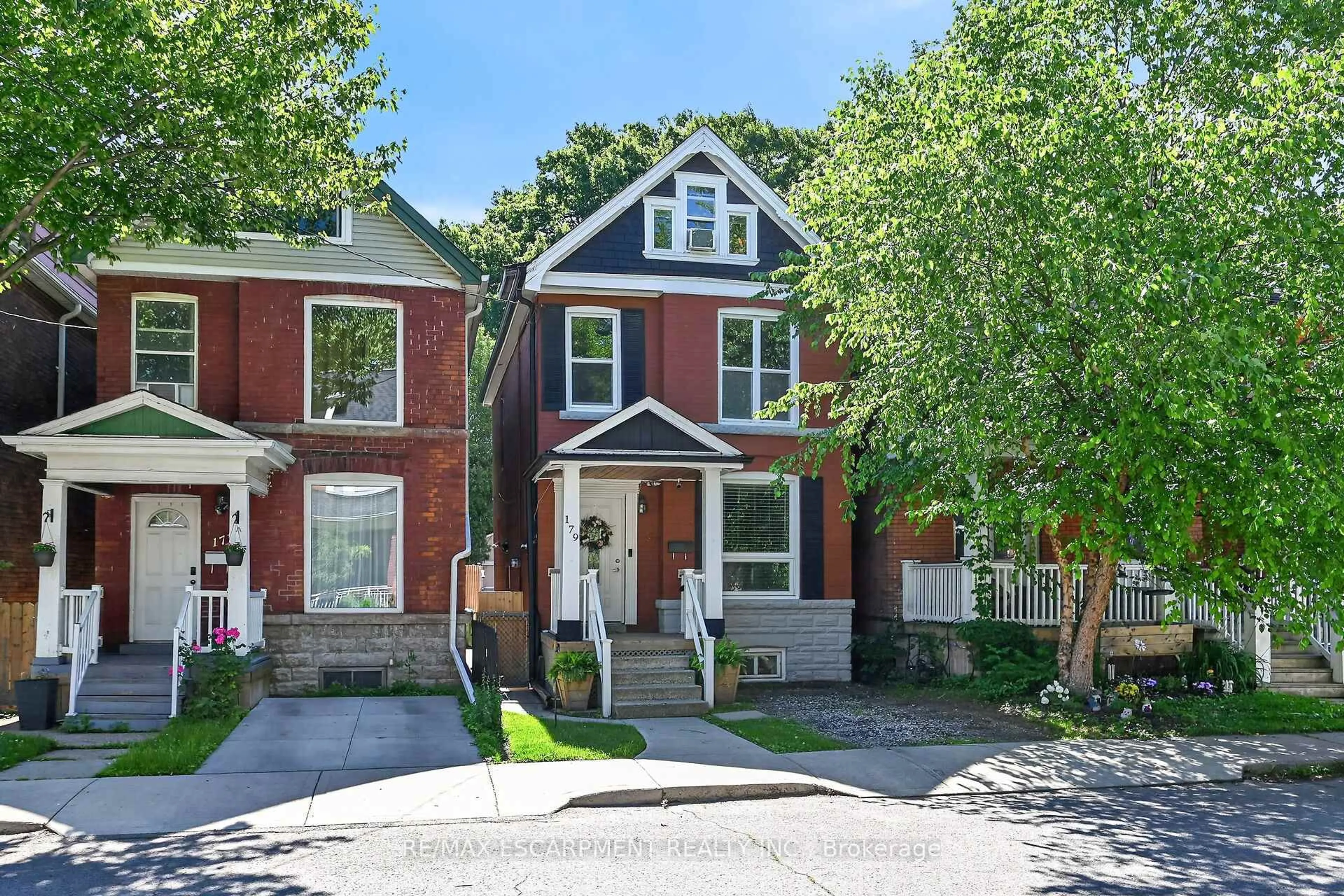 Home with brick exterior material, street for 179 Burris St, Hamilton Ontario L8M 2J7