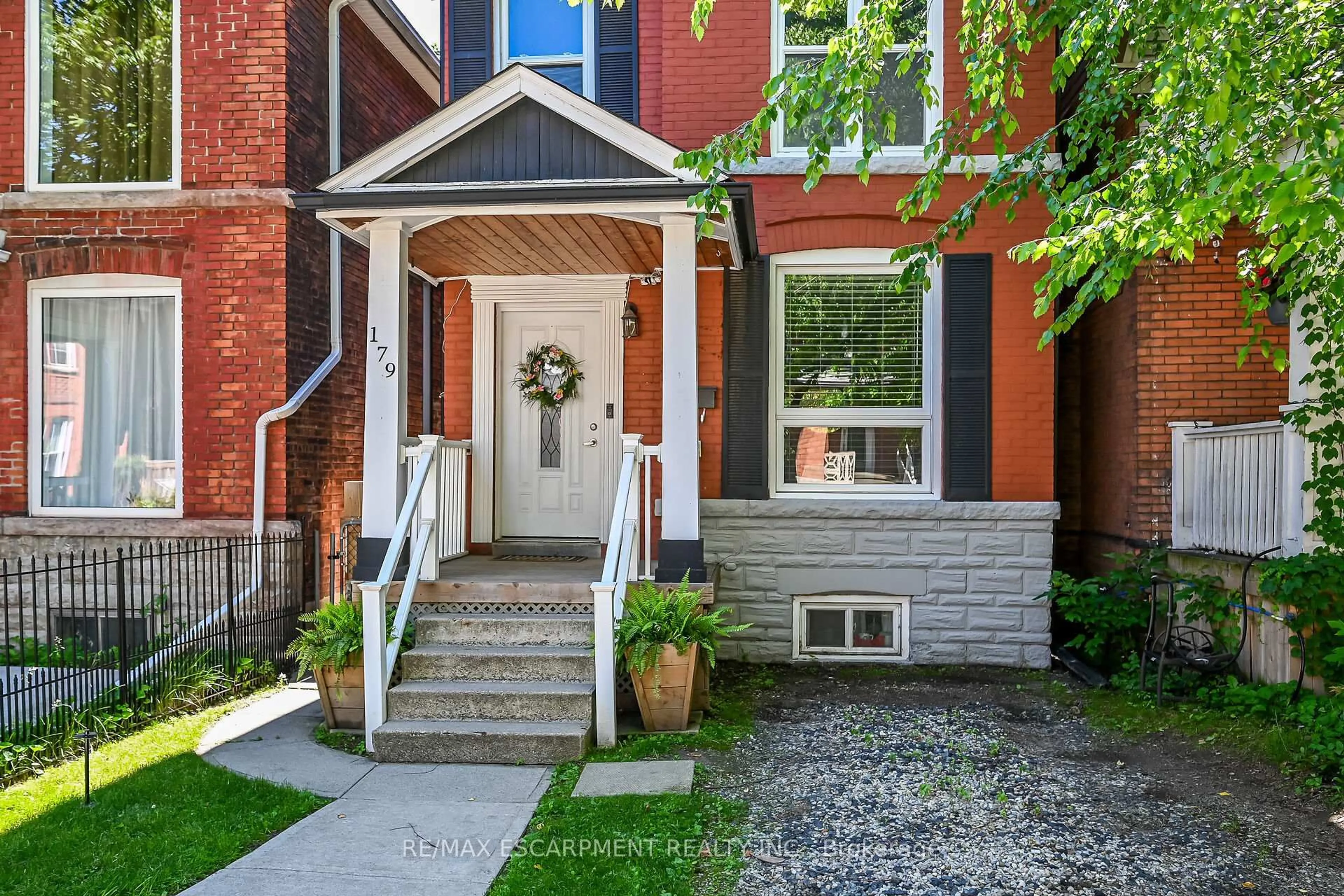 Home with brick exterior material, street for 179 Burris St, Hamilton Ontario L8M 2J7