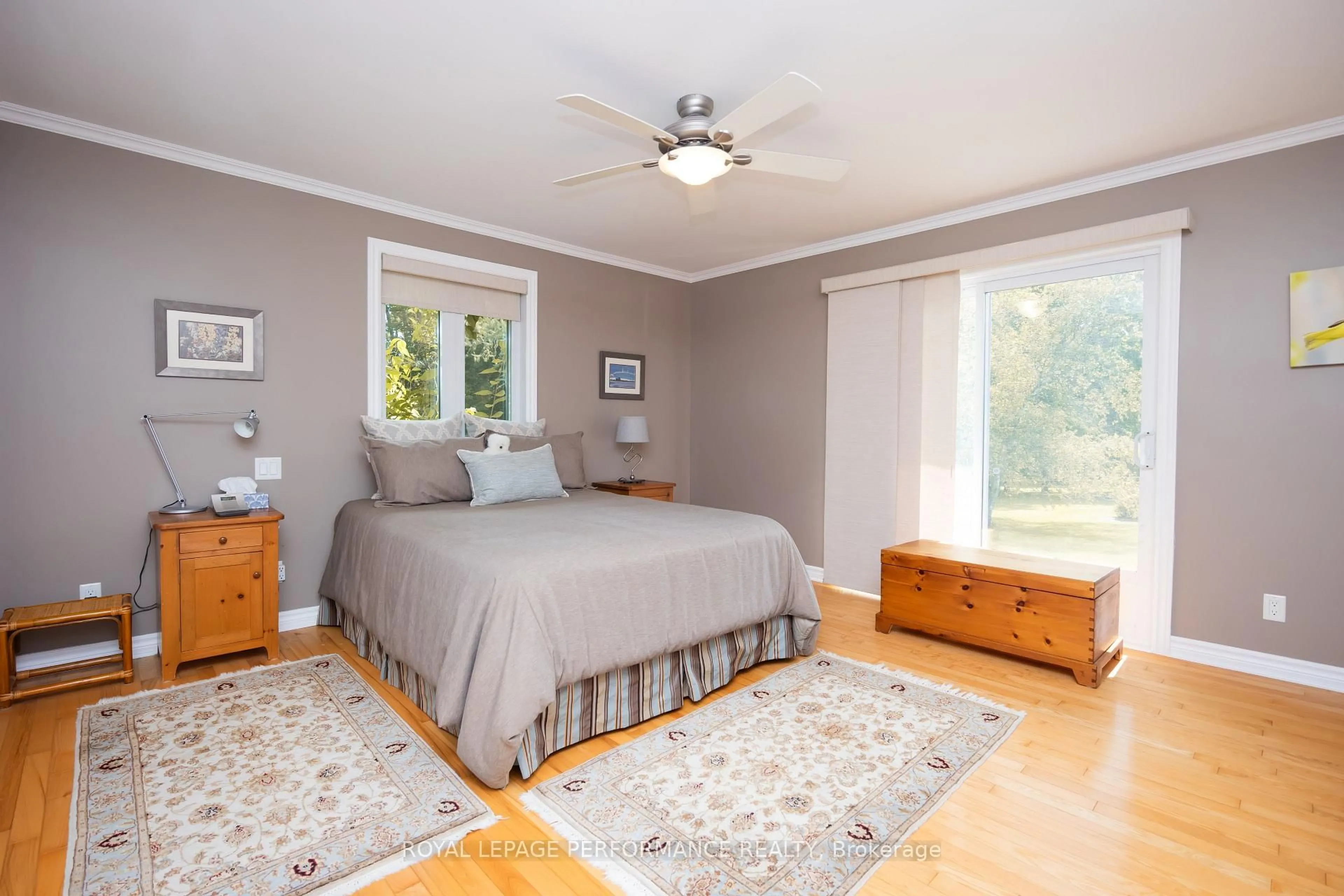 Bedroom with bed, unknown for 3610 Cloverside Rd, North Stormont Ontario K0C 1C0