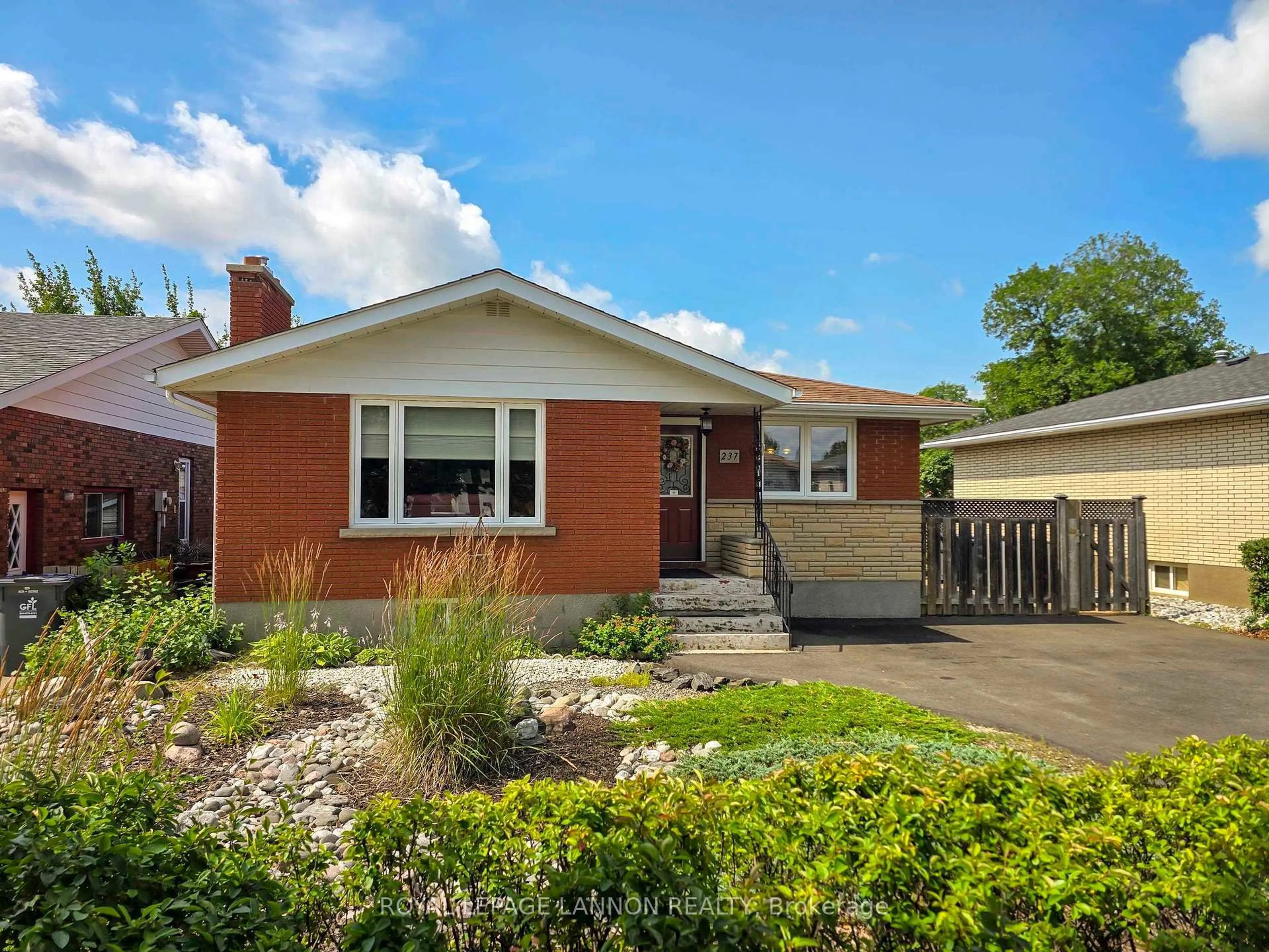 Home with brick exterior material, street for 237 Anten St., Thunder Bay Ontario P7B 5J5